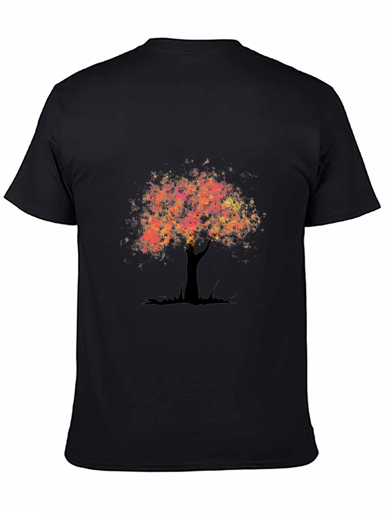 Tree of Life Graphic Tee - Black Casual Shirt