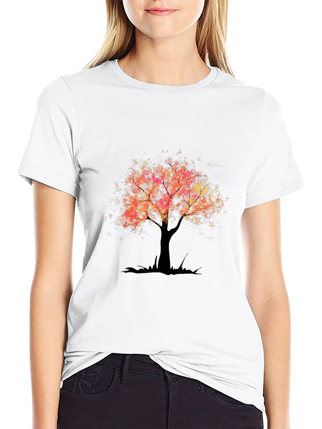 Tree of Life Graphic Tee - Black Casual Shirt