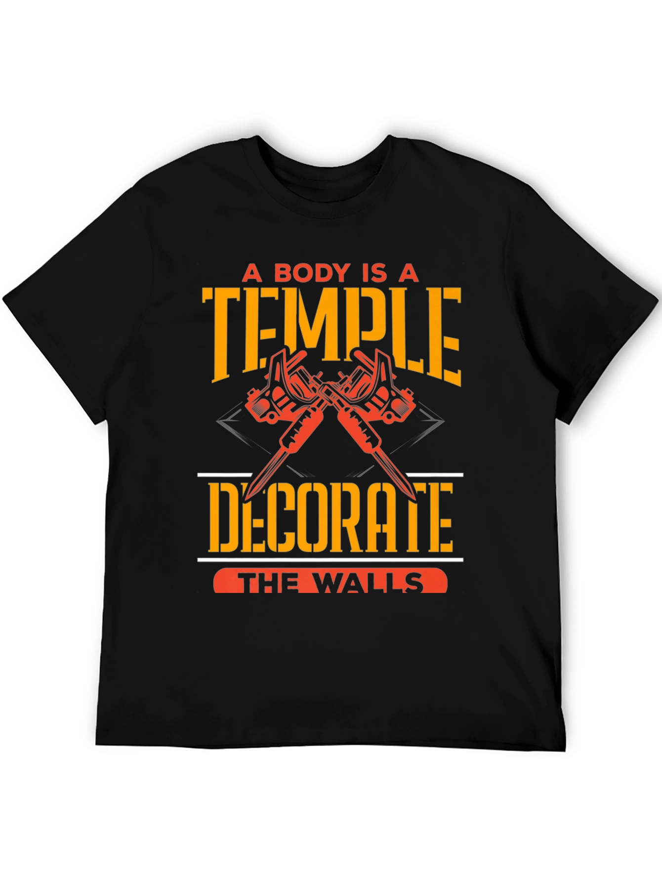 A Body Is A Temple Tattoo T-Shirt