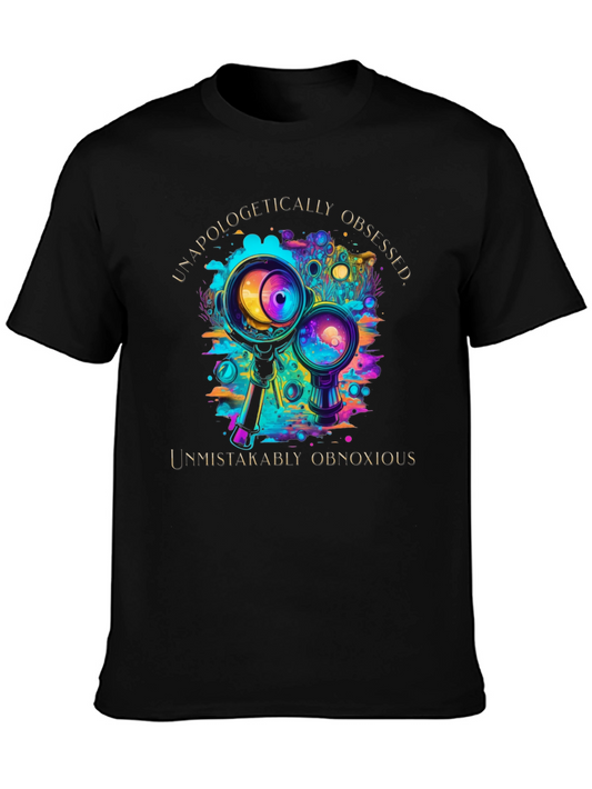 Unapologetically Obsessed Black T-Shirt