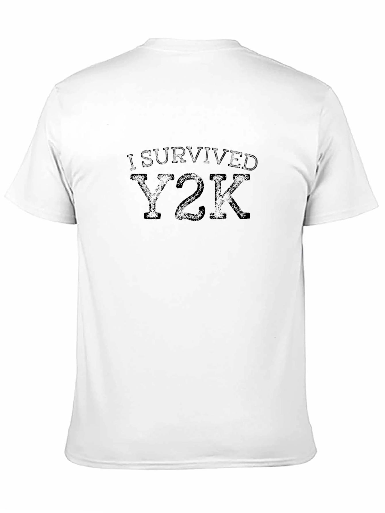 I Survived Y2K Black Graphic Tee