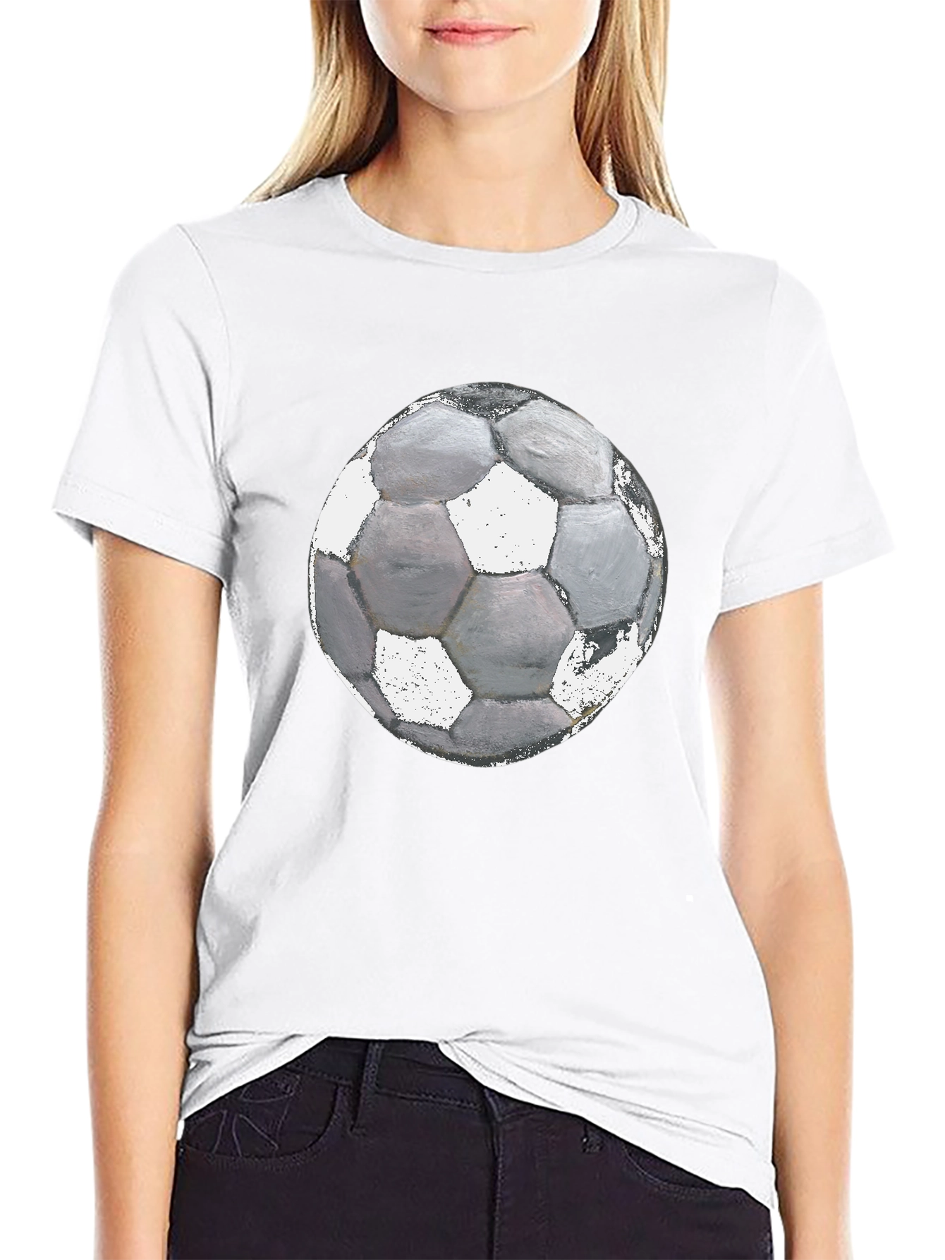 Soccer Ball Graphic T-Shirt