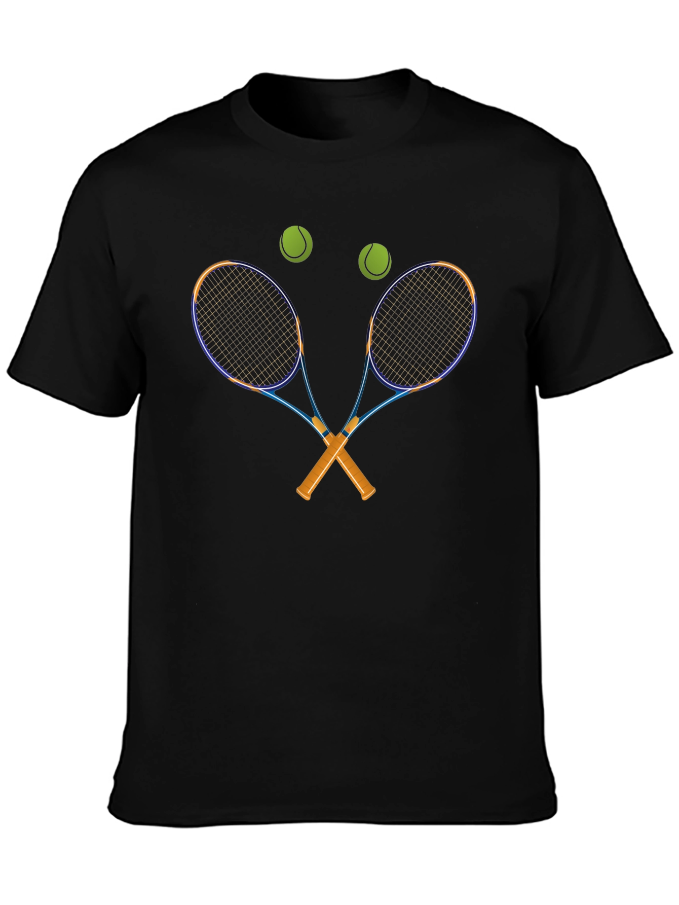 Tennis Racket Graphic T-Shirt