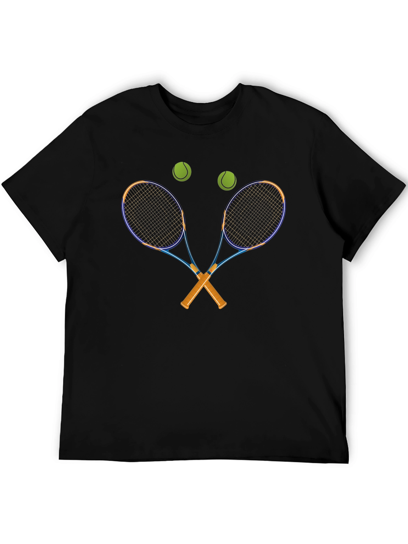Tennis Racket Graphic T-Shirt