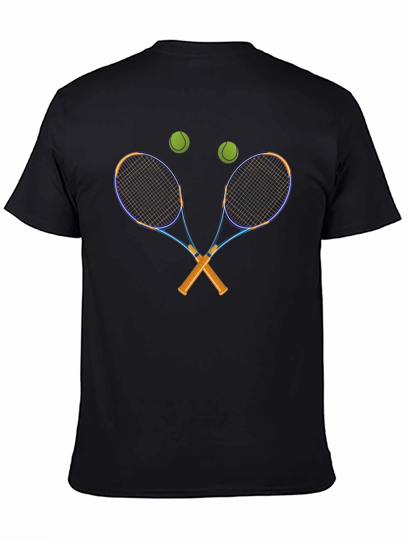 Tennis Racket Graphic T-Shirt