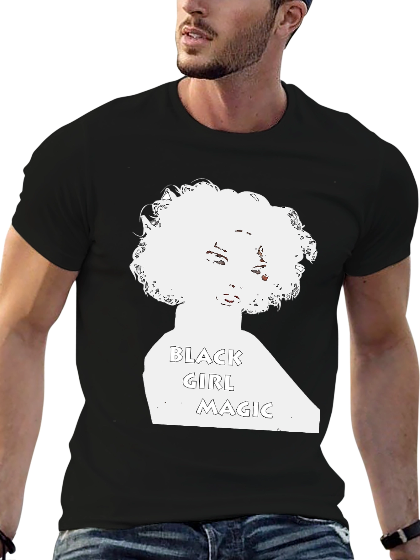 Black Girl Magic Graphic Tee - Stylish Statement Shirt