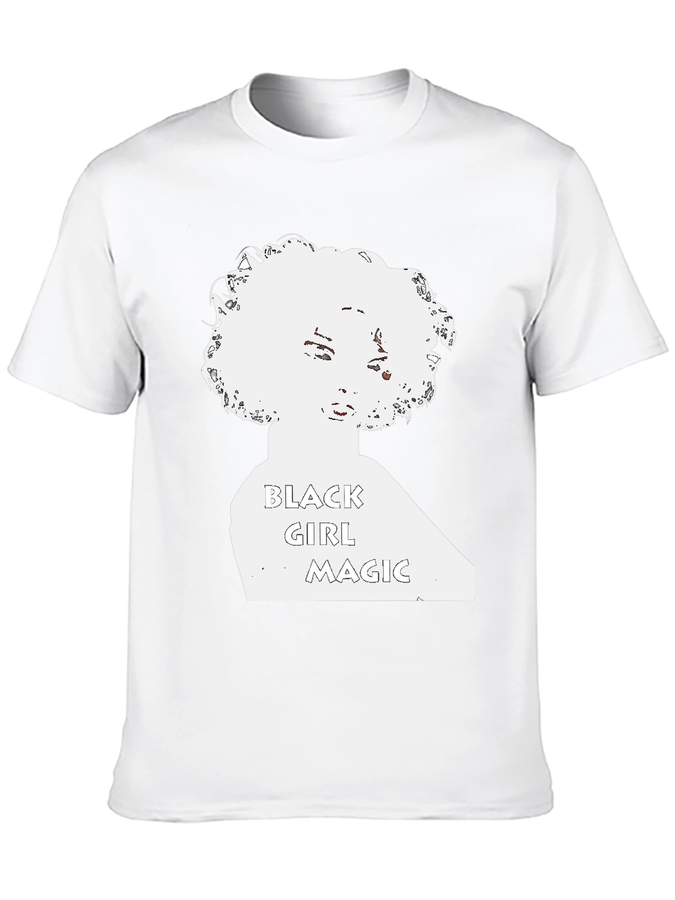 Black Girl Magic Graphic Tee - Stylish Statement Shirt