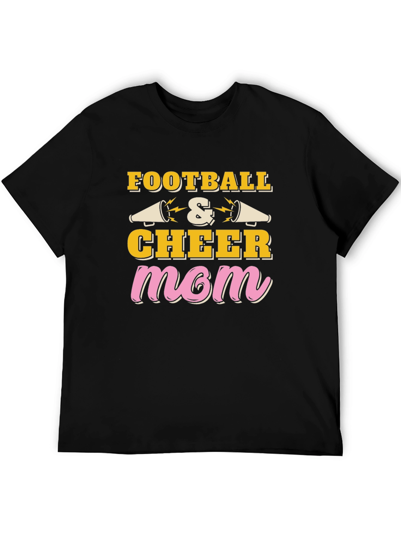 Football & Cheer Mom T-Shirt