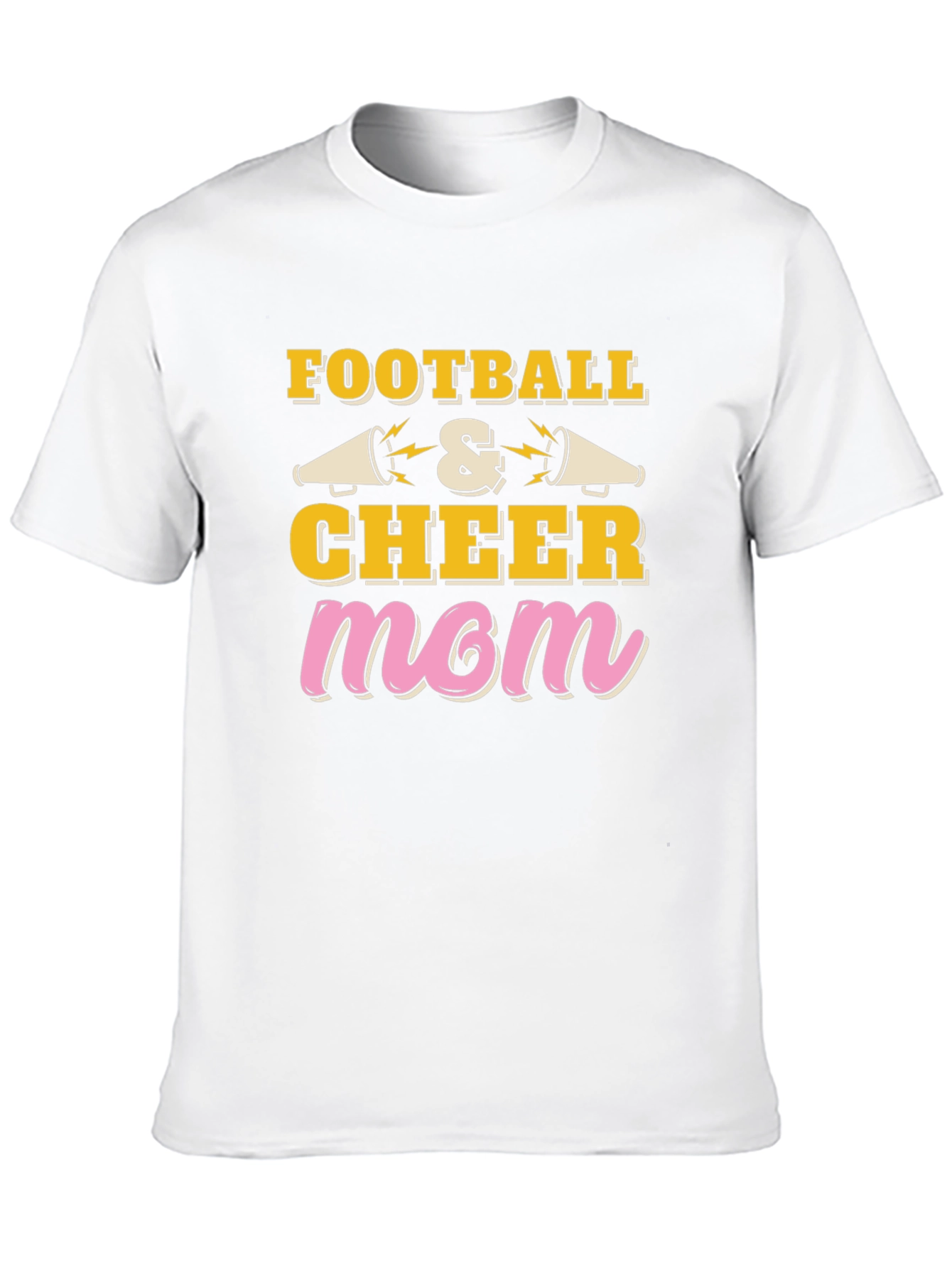 Football & Cheer Mom T-Shirt