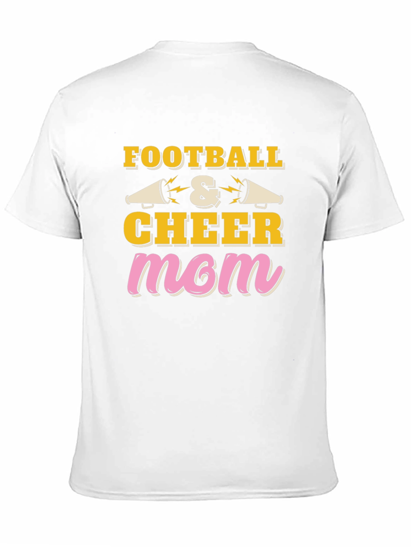 Football & Cheer Mom T-Shirt