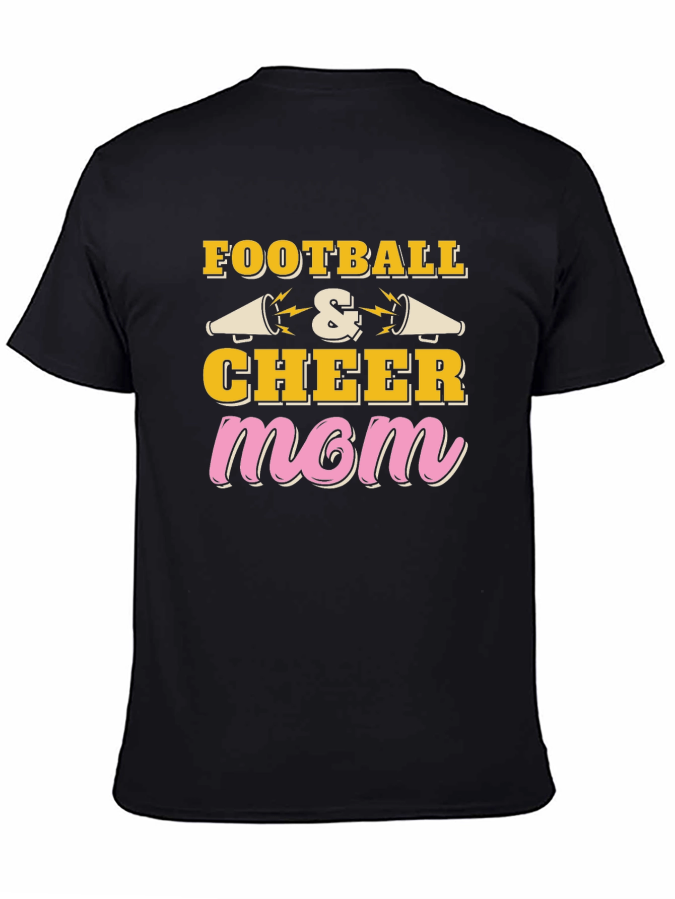 Football & Cheer Mom T-Shirt