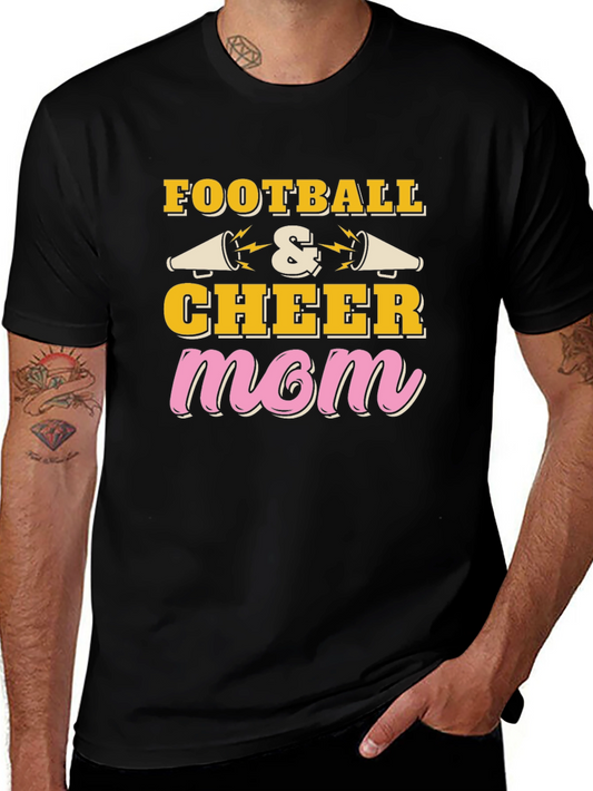 Football & Cheer Mom T-Shirt