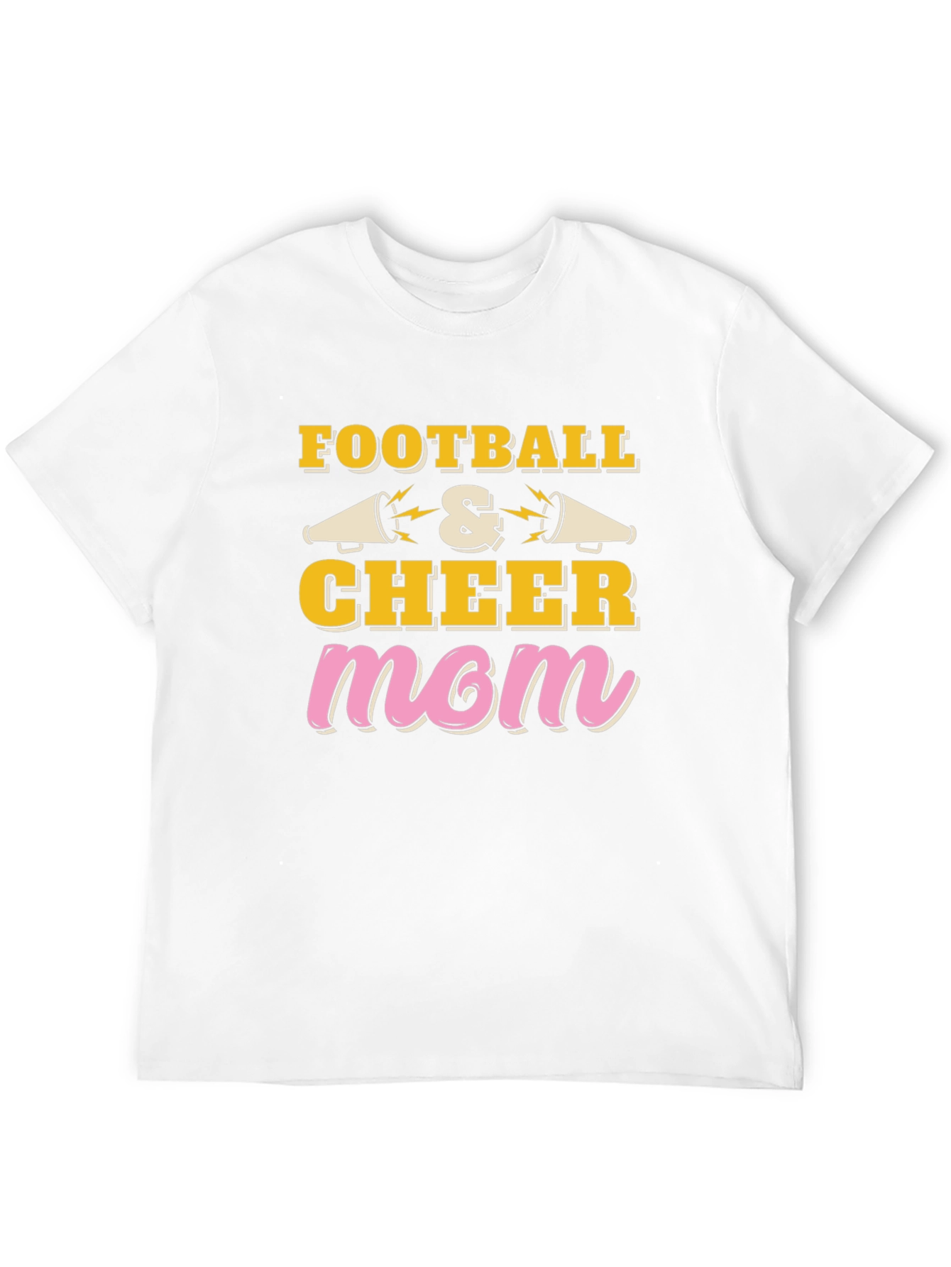 Football & Cheer Mom T-Shirt