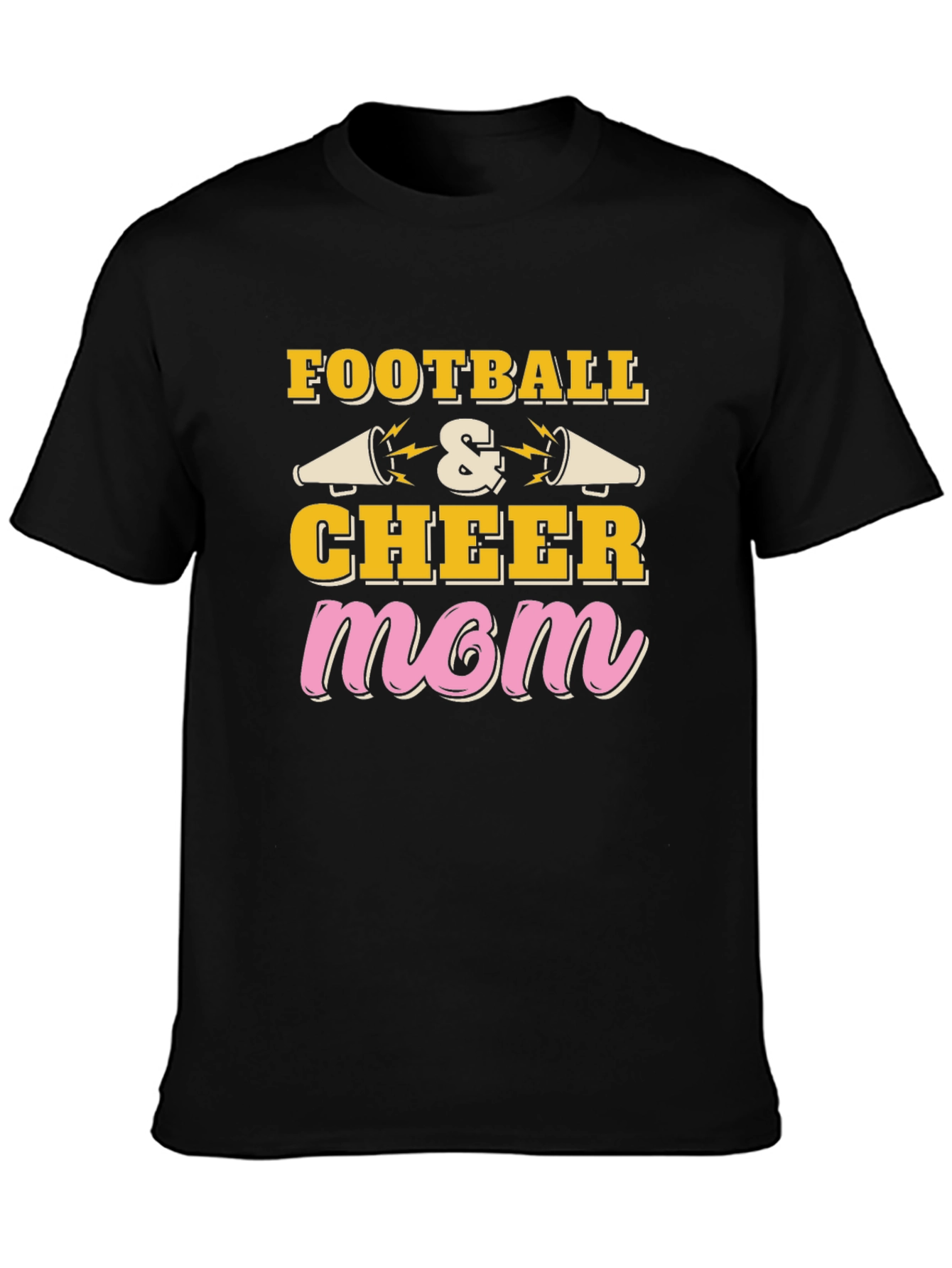 Football & Cheer Mom T-Shirt
