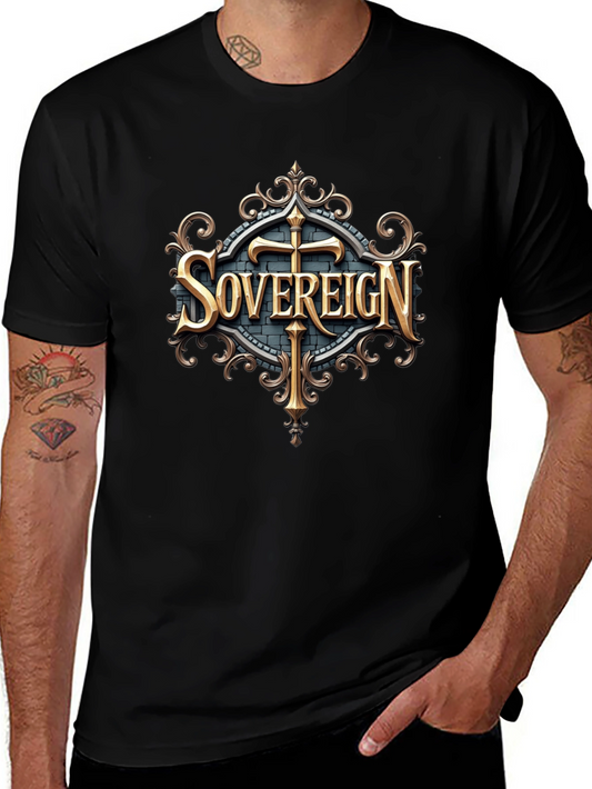 Sovereign Graphic Tee - Premium Quality Black T-Shirt