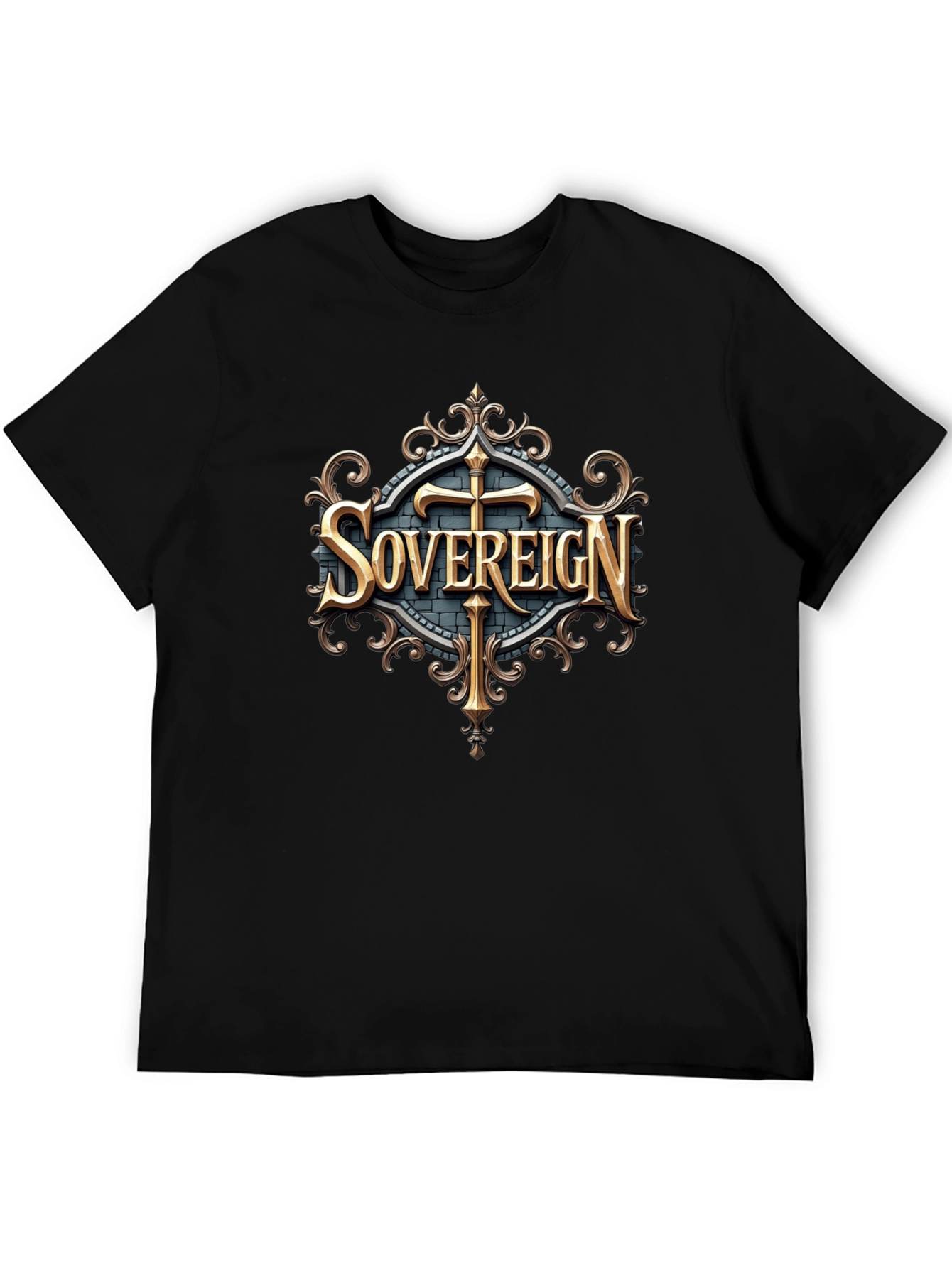 Sovereign Graphic Tee - Premium Quality Black T-Shirt