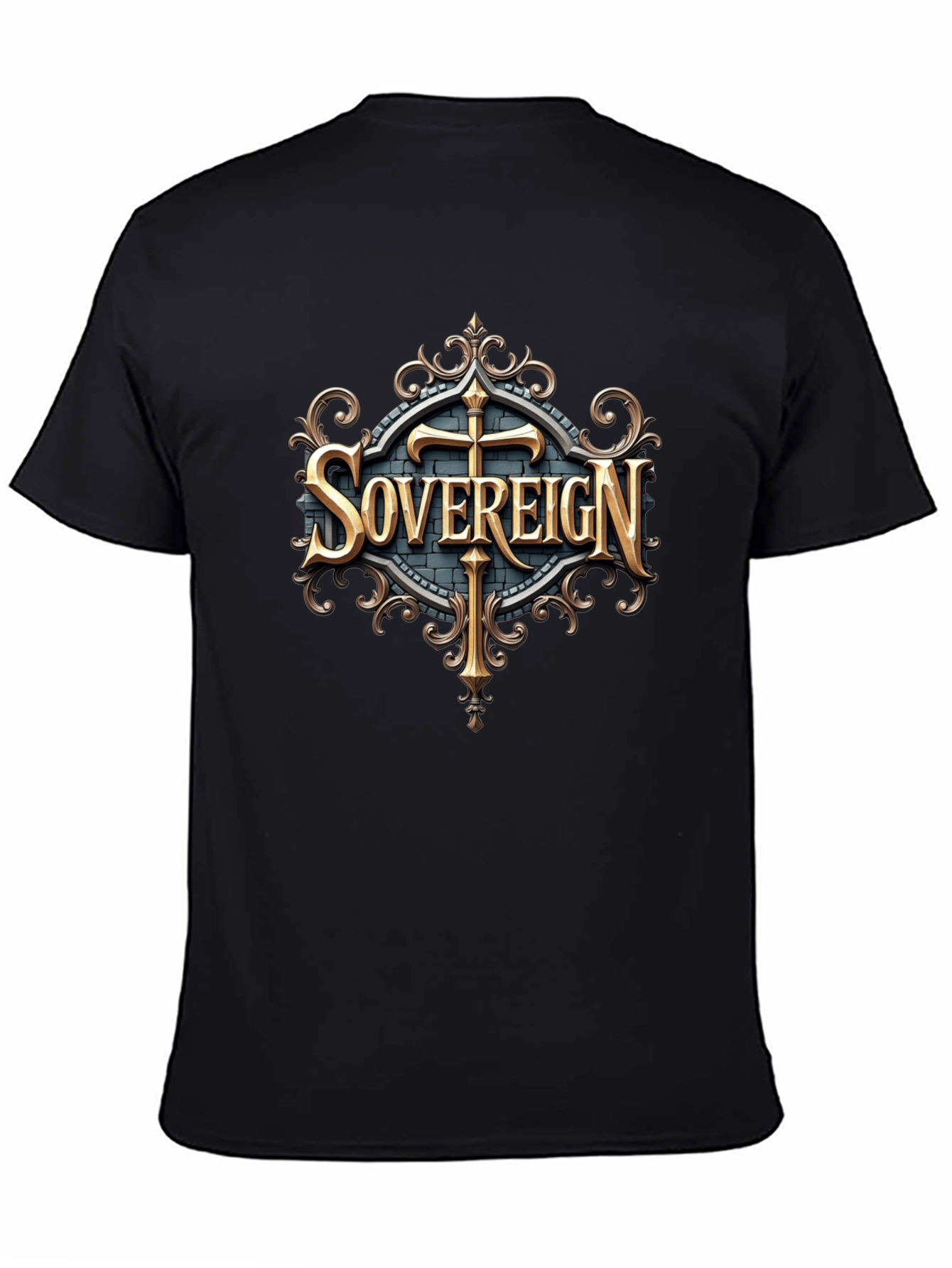 Sovereign Graphic Tee - Premium Quality Black T-Shirt