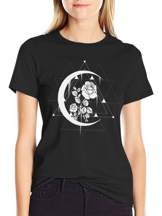 Lunar Rose Graphic T-Shirt