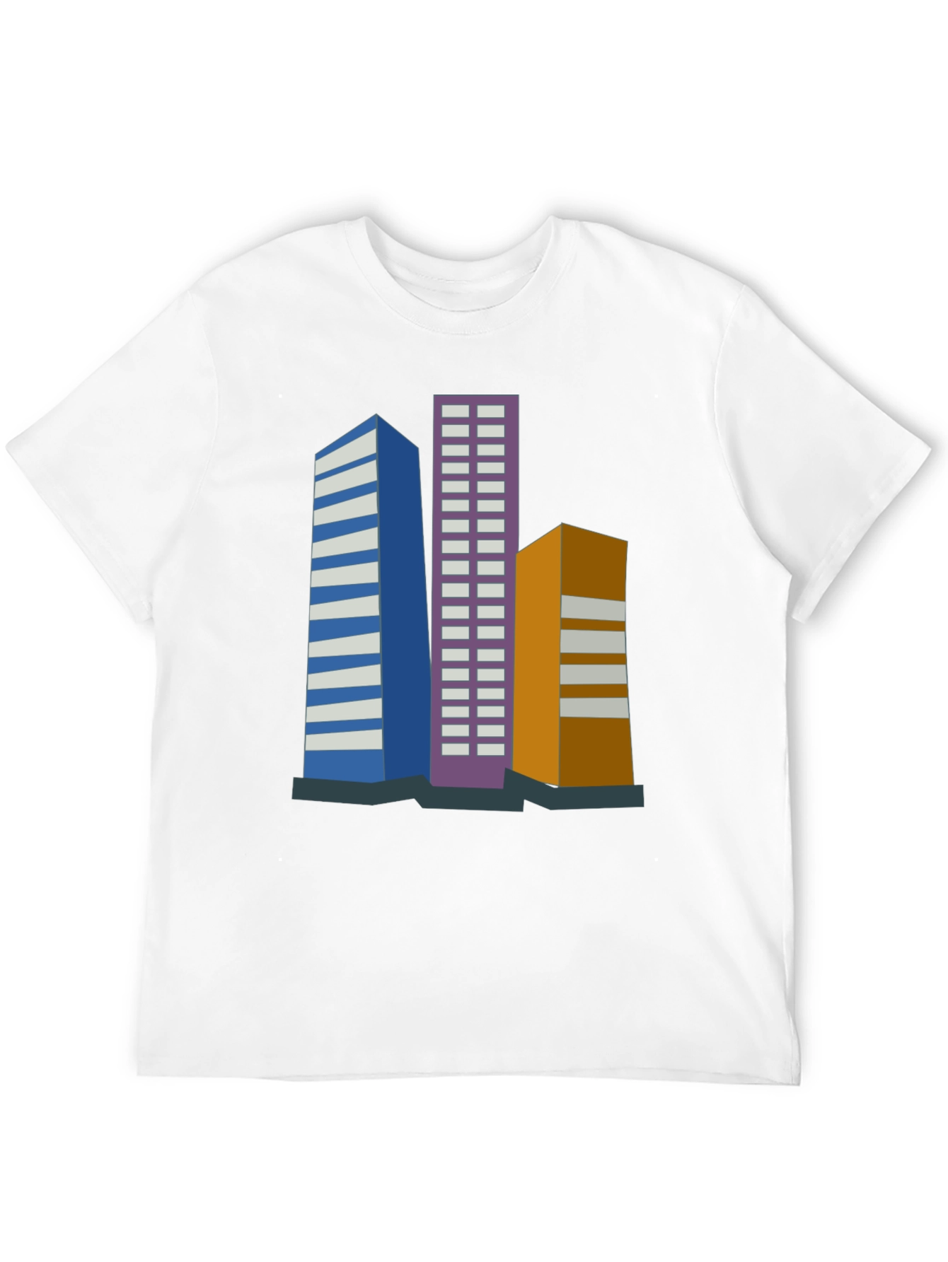 Urban Skyline Tee - Modern Cityscape Design