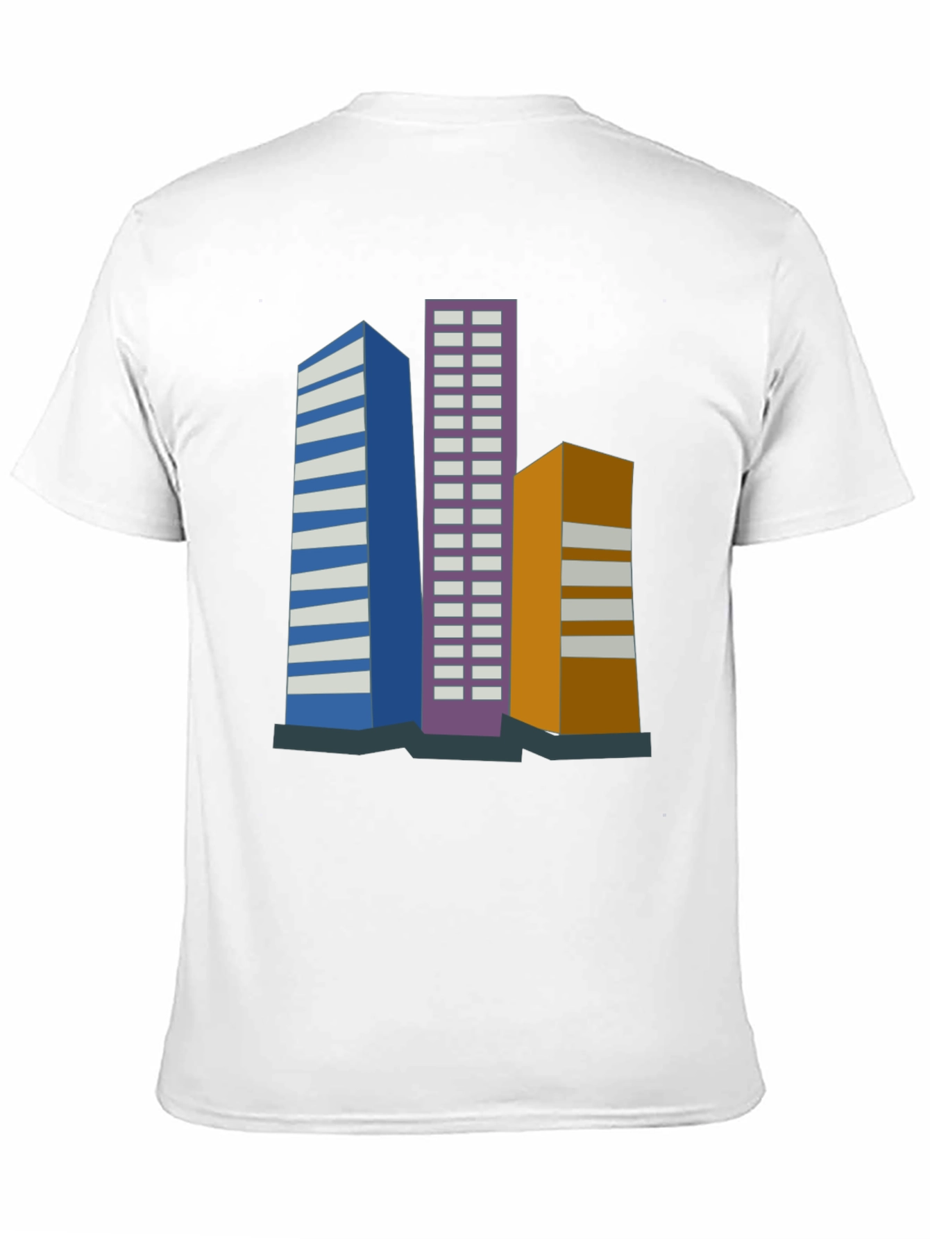 Urban Skyline Tee - Modern Cityscape Design