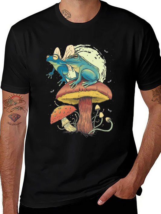 Frogs on Mushroom T-Shirt