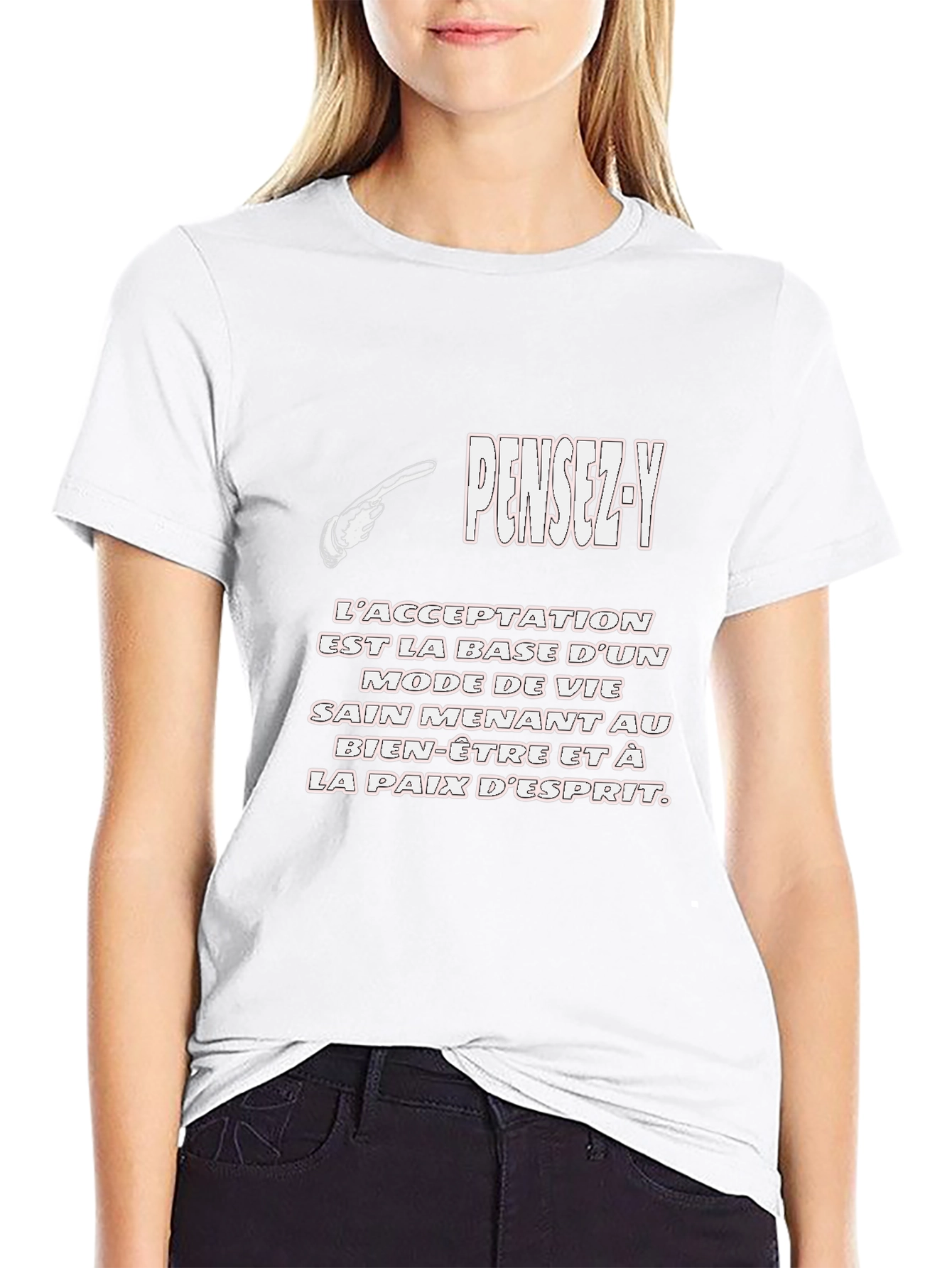 Pensez-Y Graphic Tee - Acceptance & Peace of Mind