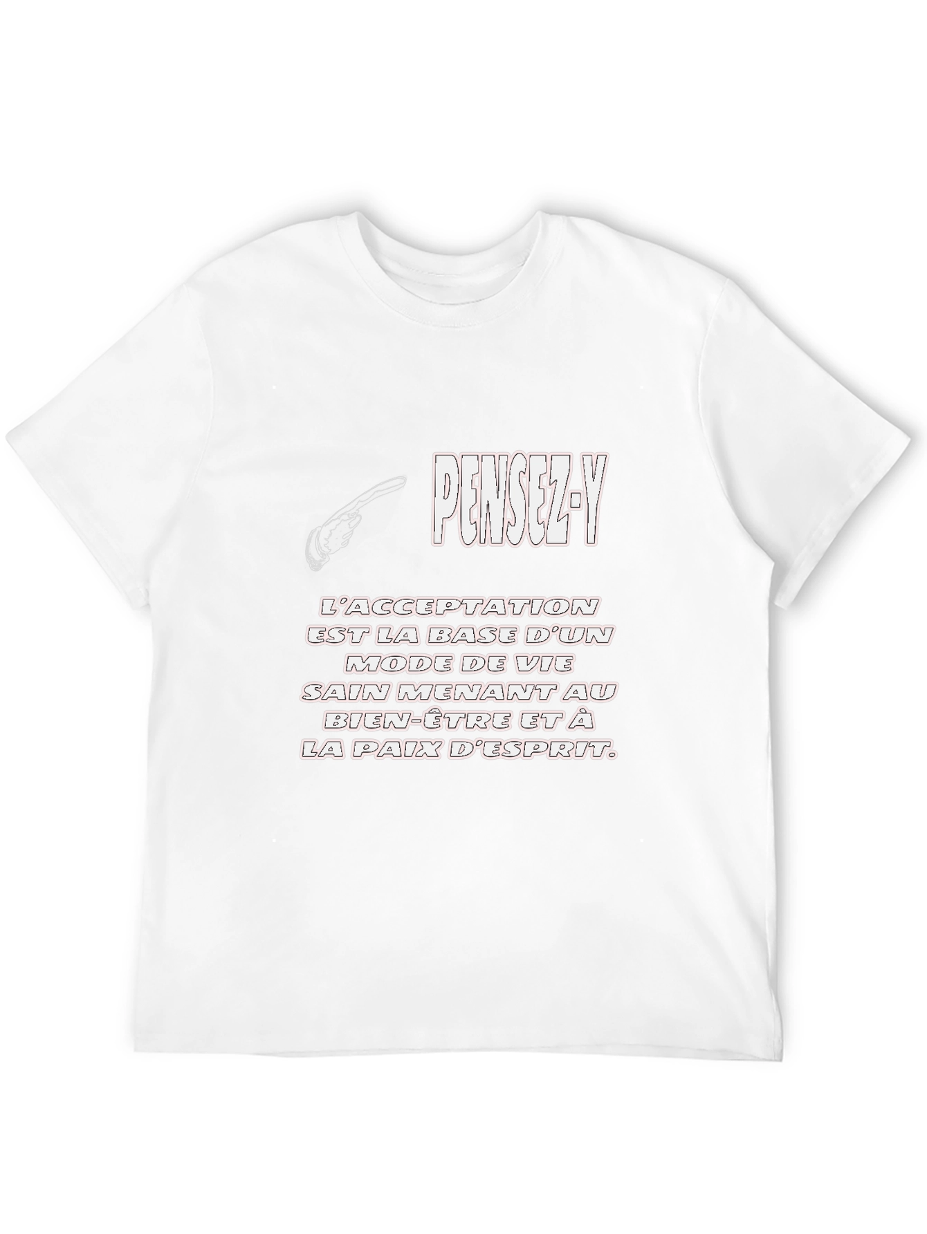 Pensez-Y Graphic Tee - Acceptance & Peace of Mind