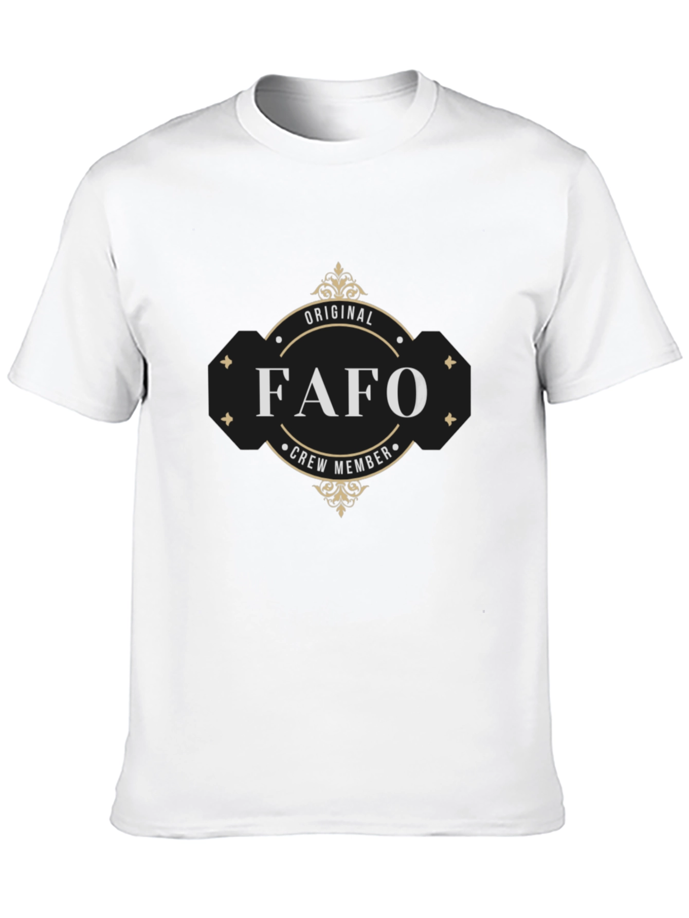 Original FAFO Crew Member Black T-Shirt