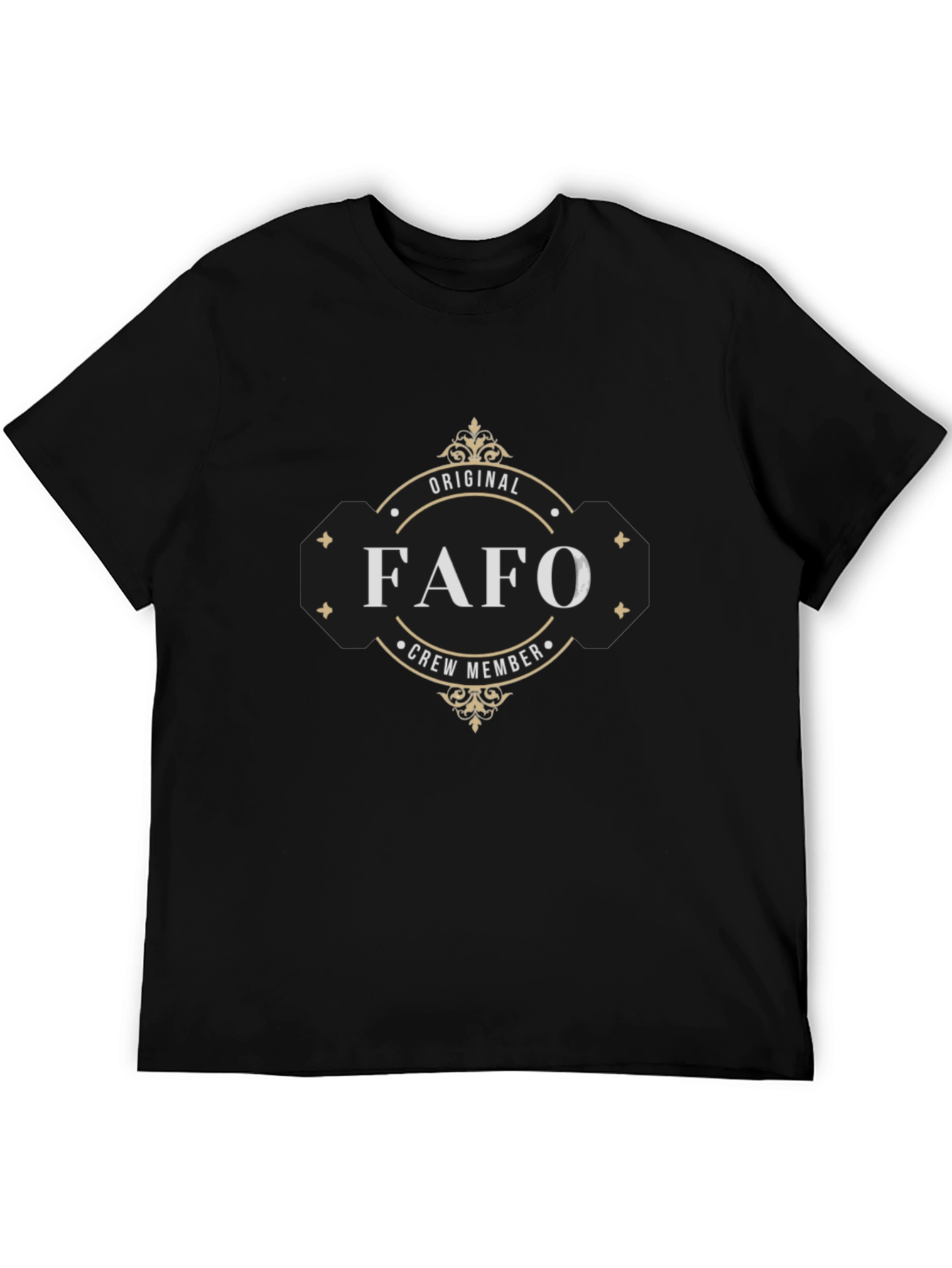 Original FAFO Crew Member Black T-Shirt