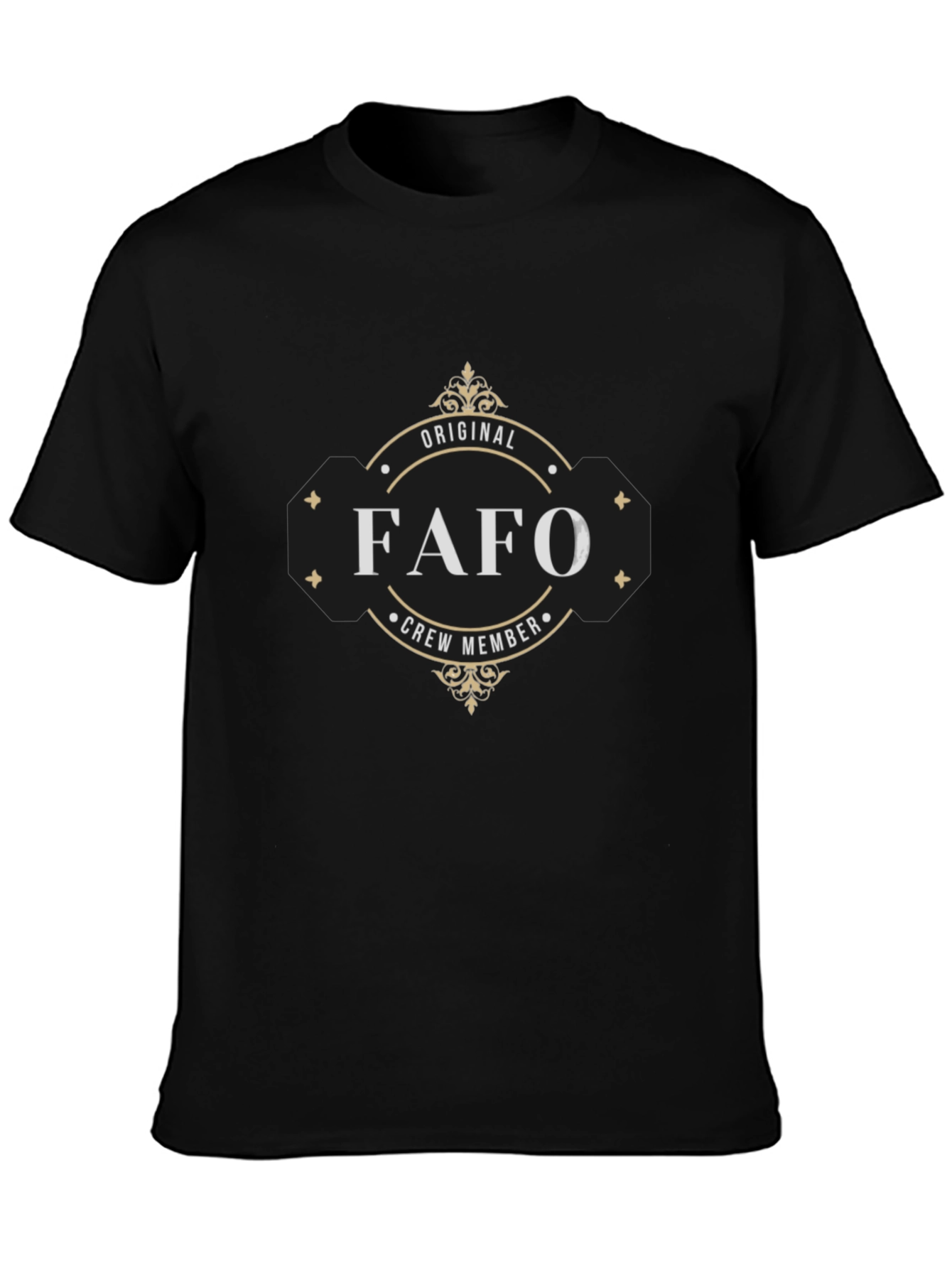Original FAFO Crew Member Black T-Shirt