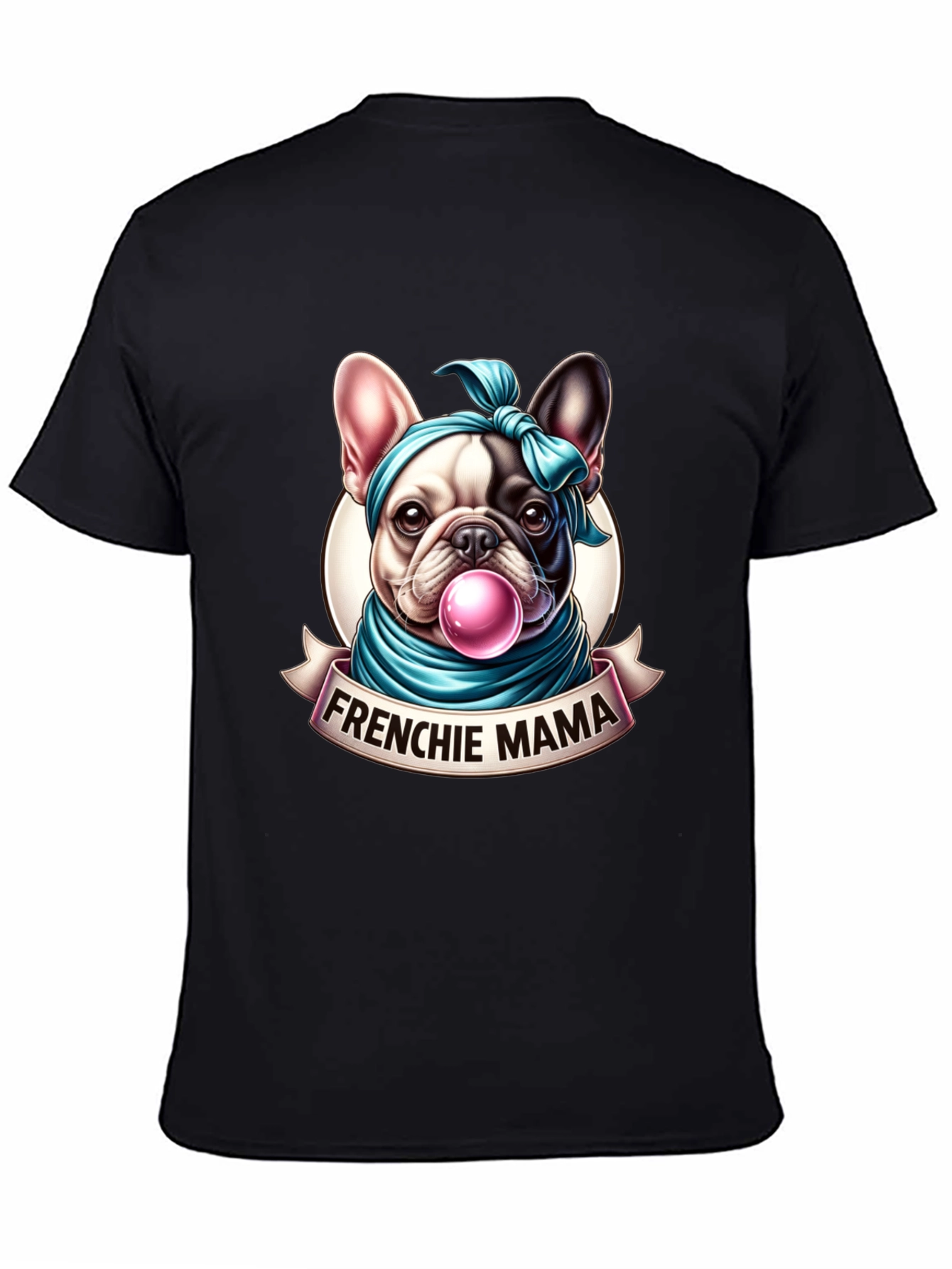 Frenchie Mama T-Shirt - Cute Bulldog Design