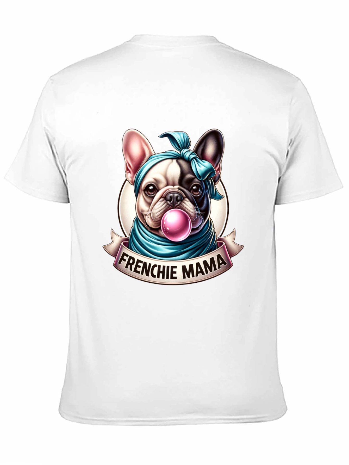 Frenchie Mama T-Shirt - Cute Bulldog Design