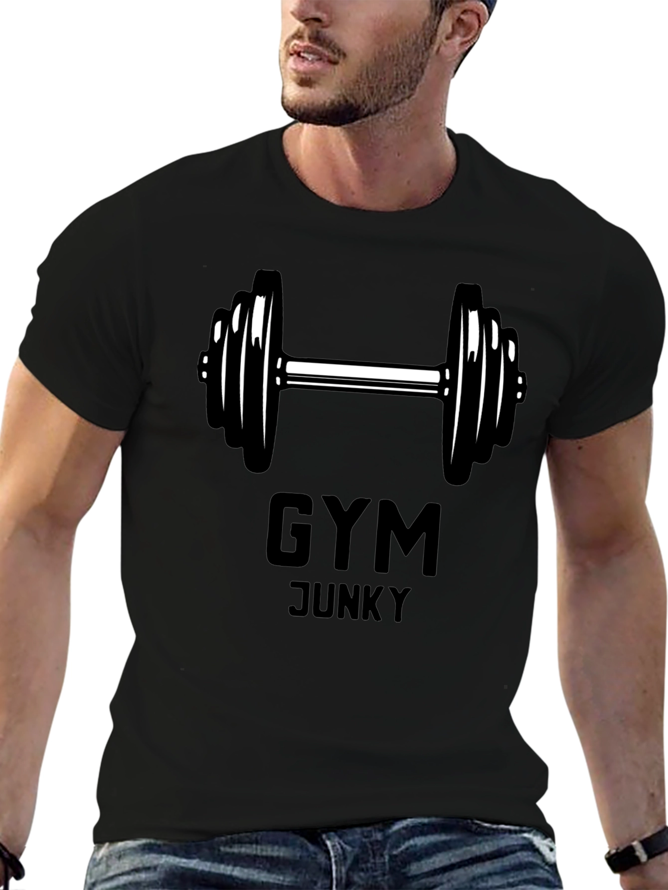 Gym Junky T-Shirt - Black
