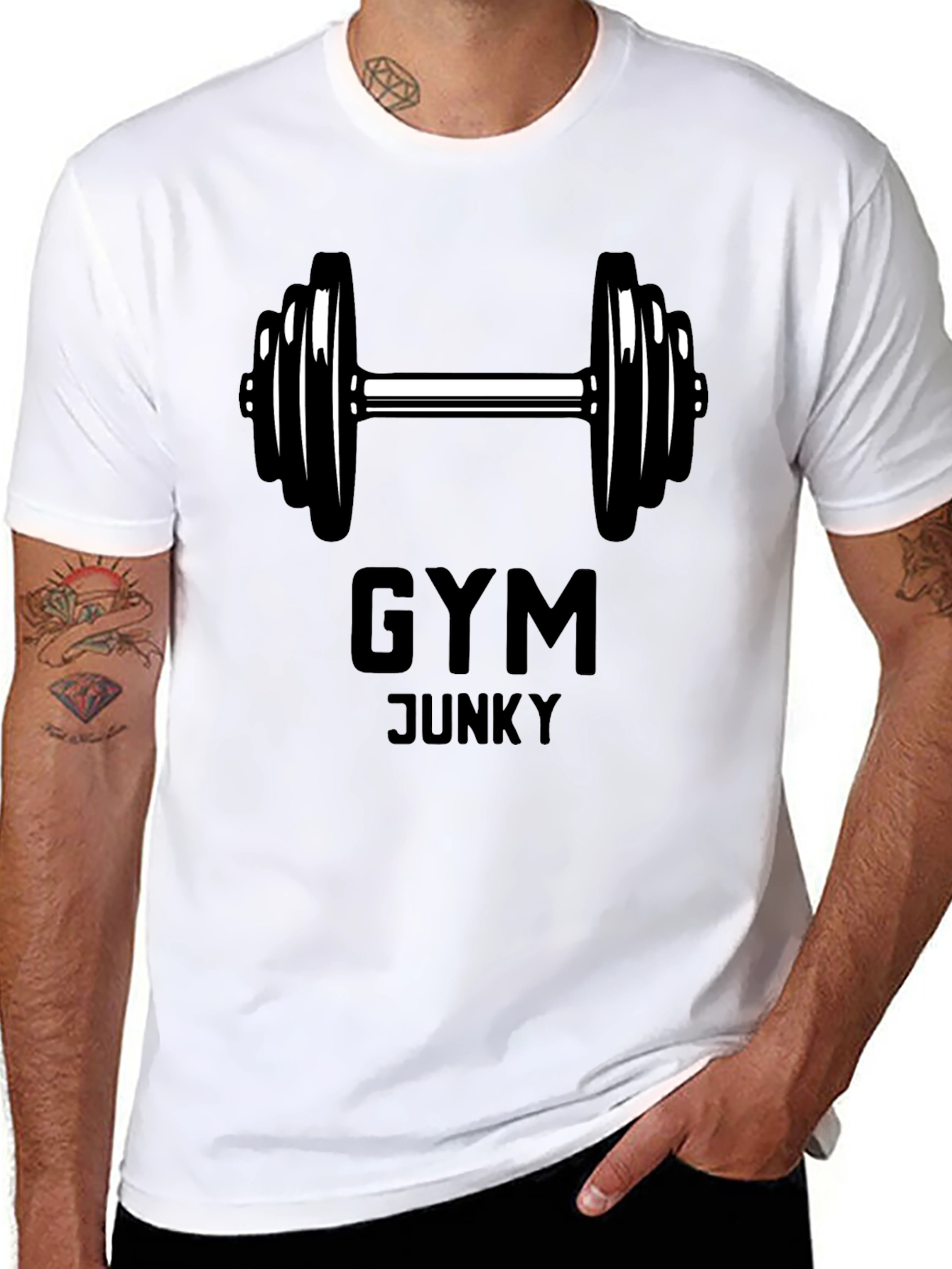 Gym Junky T-Shirt - Black