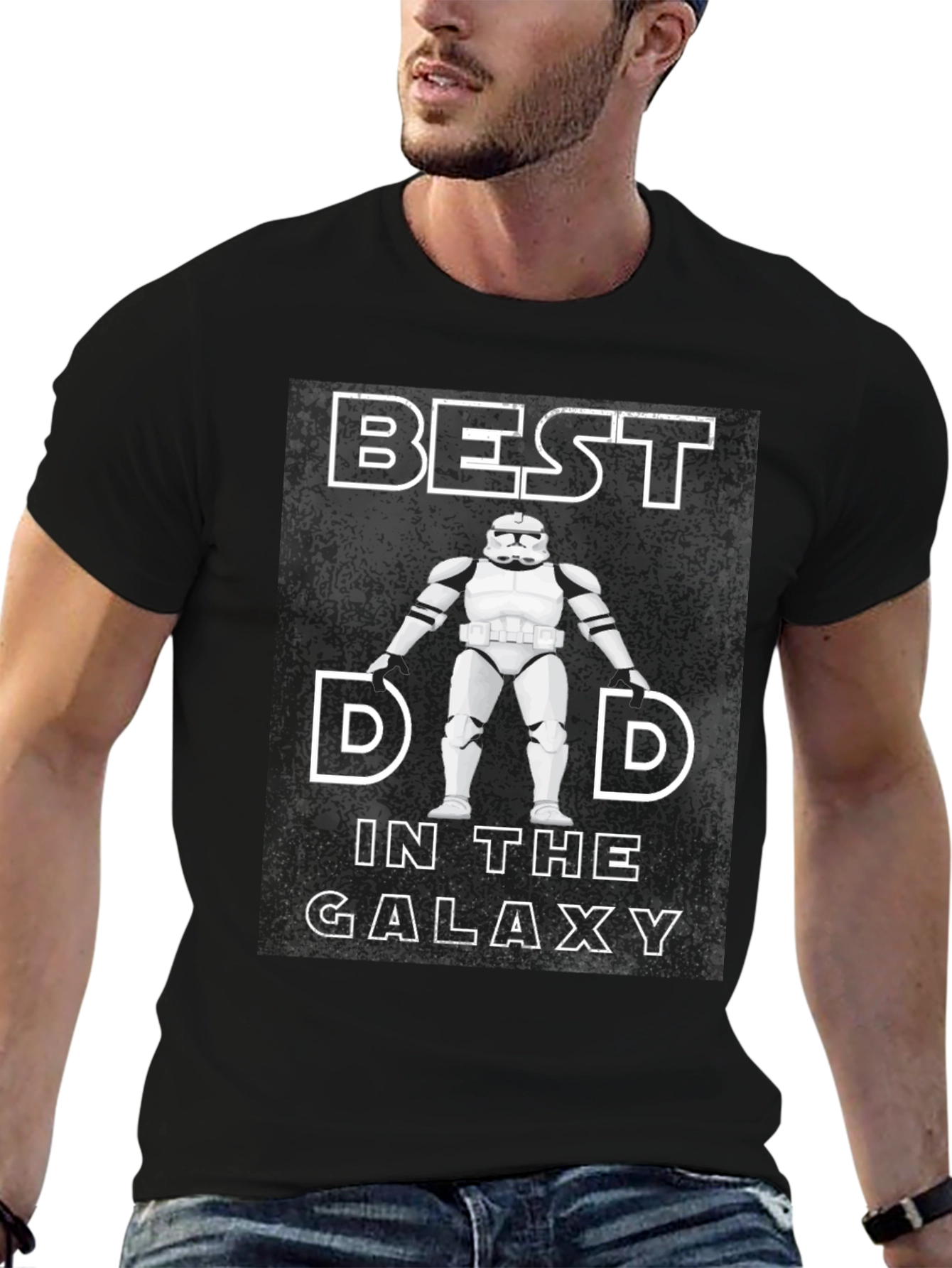 Best Dad in the Galaxy Star Wars T-Shirt
