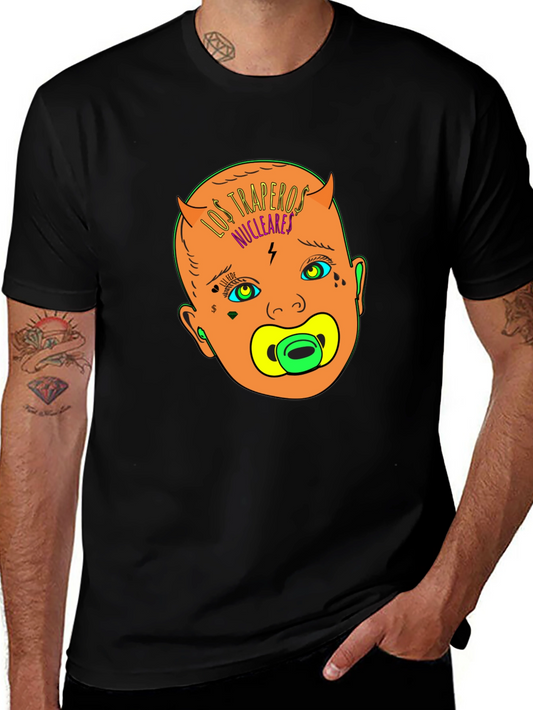 Los Traperos Nucleares T-Shirt: Edgy Baby Graphic Tee