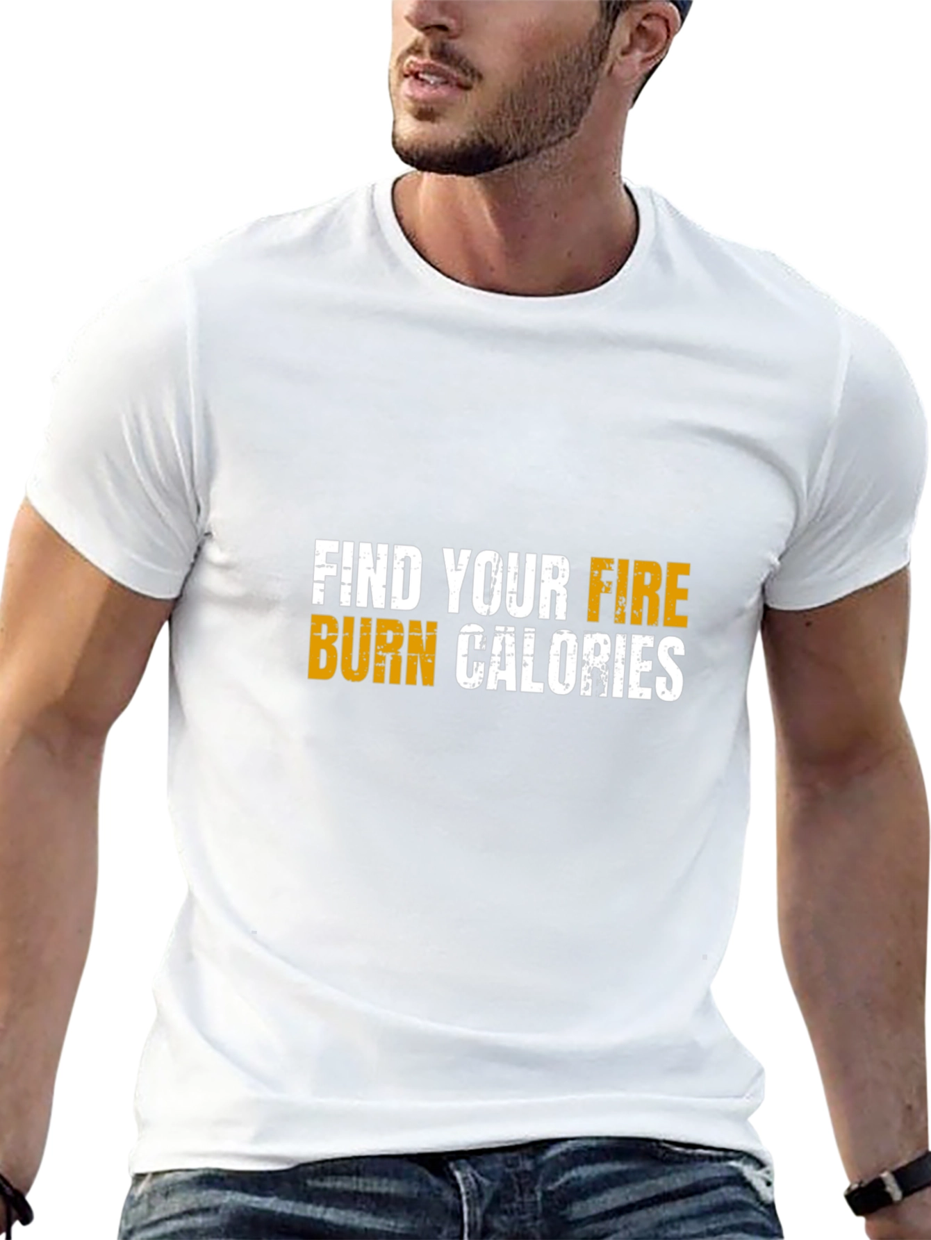 Find Your Fire Burn Calories Graphic Tee