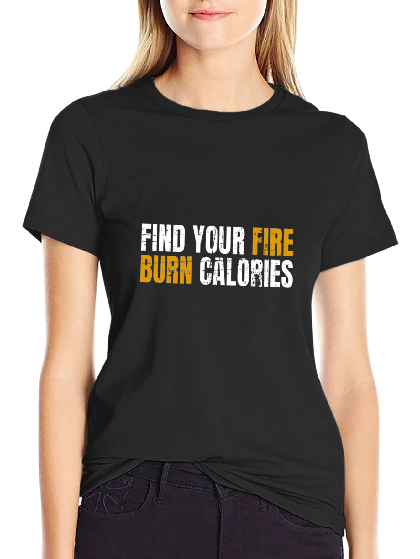 Find Your Fire Burn Calories Graphic Tee