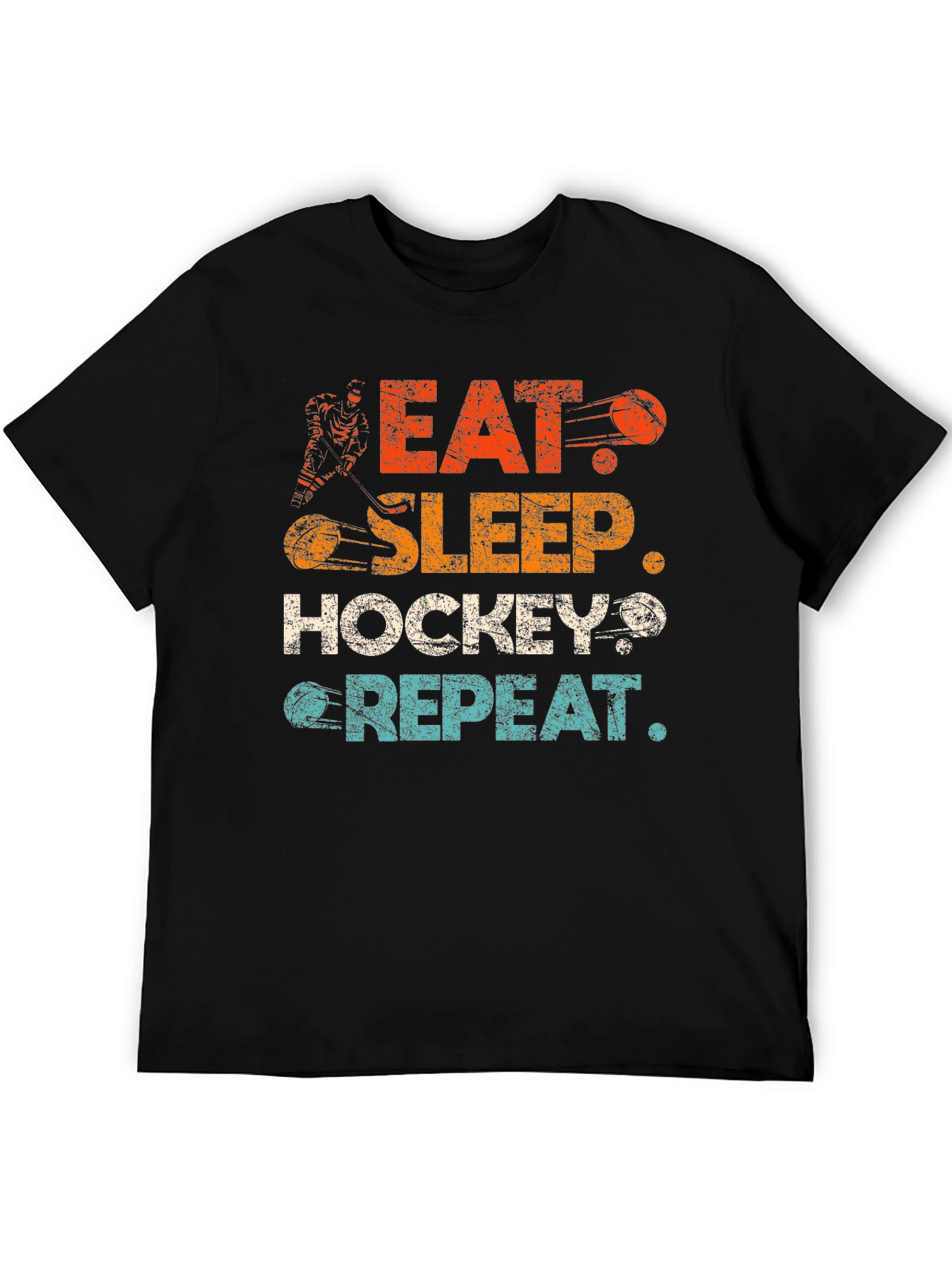 Eat Sleep Hockey Repeat T-Shirt
