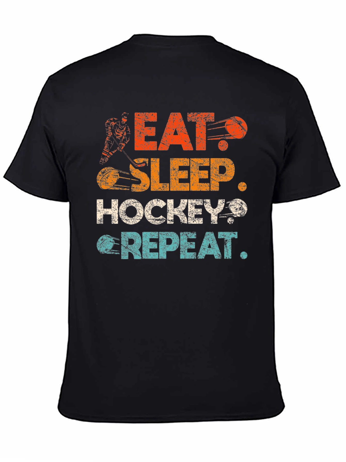 Eat Sleep Hockey Repeat T-Shirt