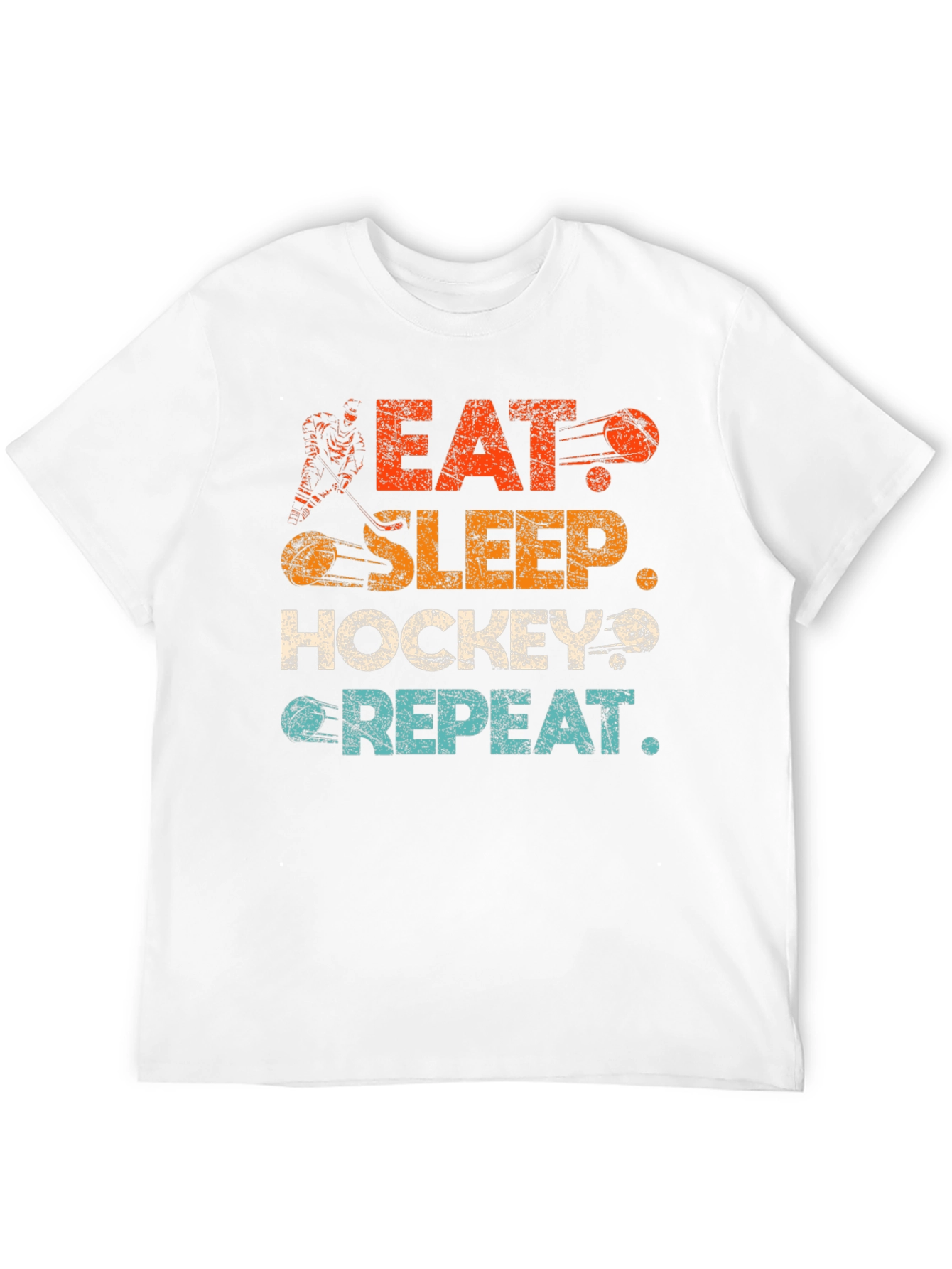 Eat Sleep Hockey Repeat T-Shirt