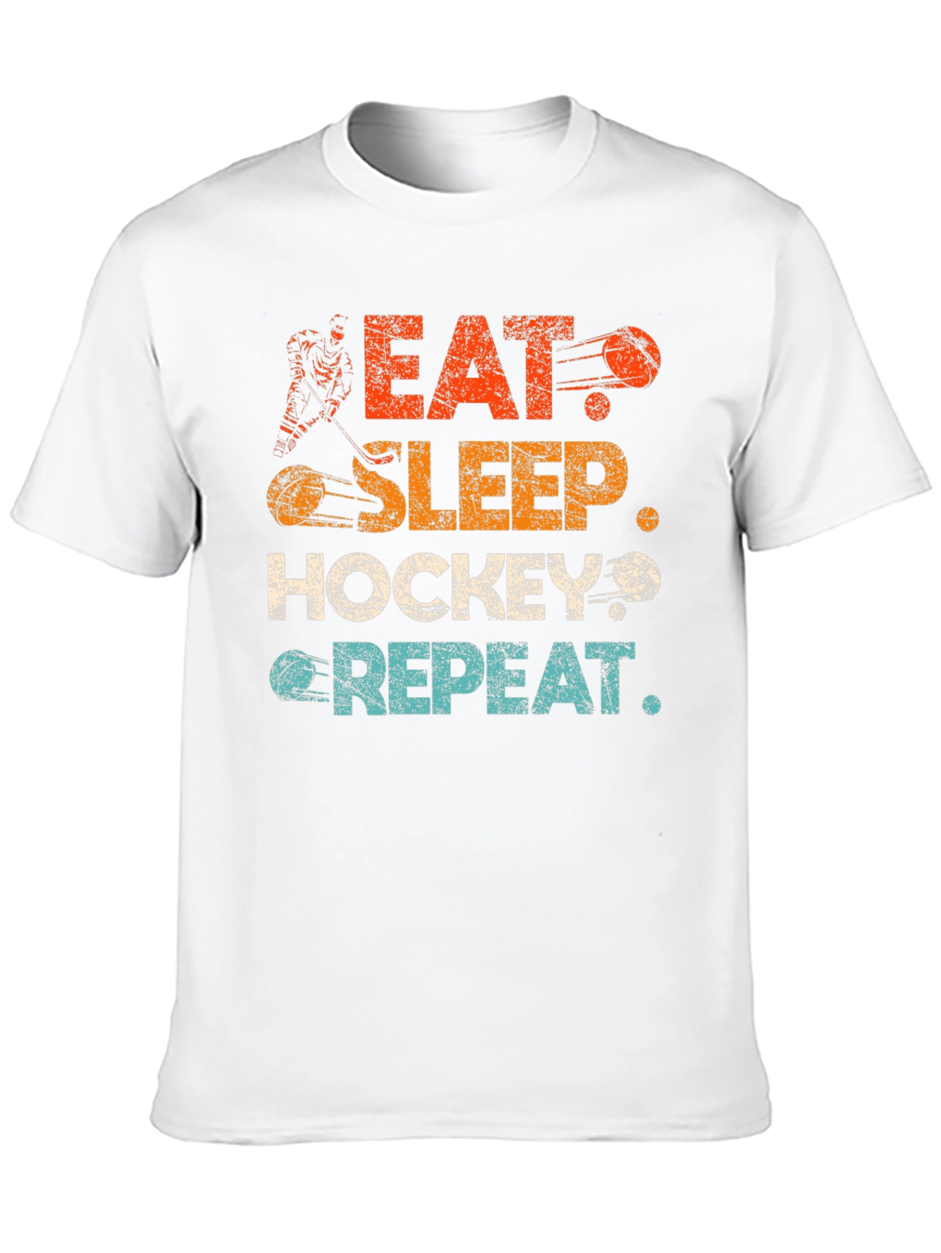 Eat Sleep Hockey Repeat T-Shirt