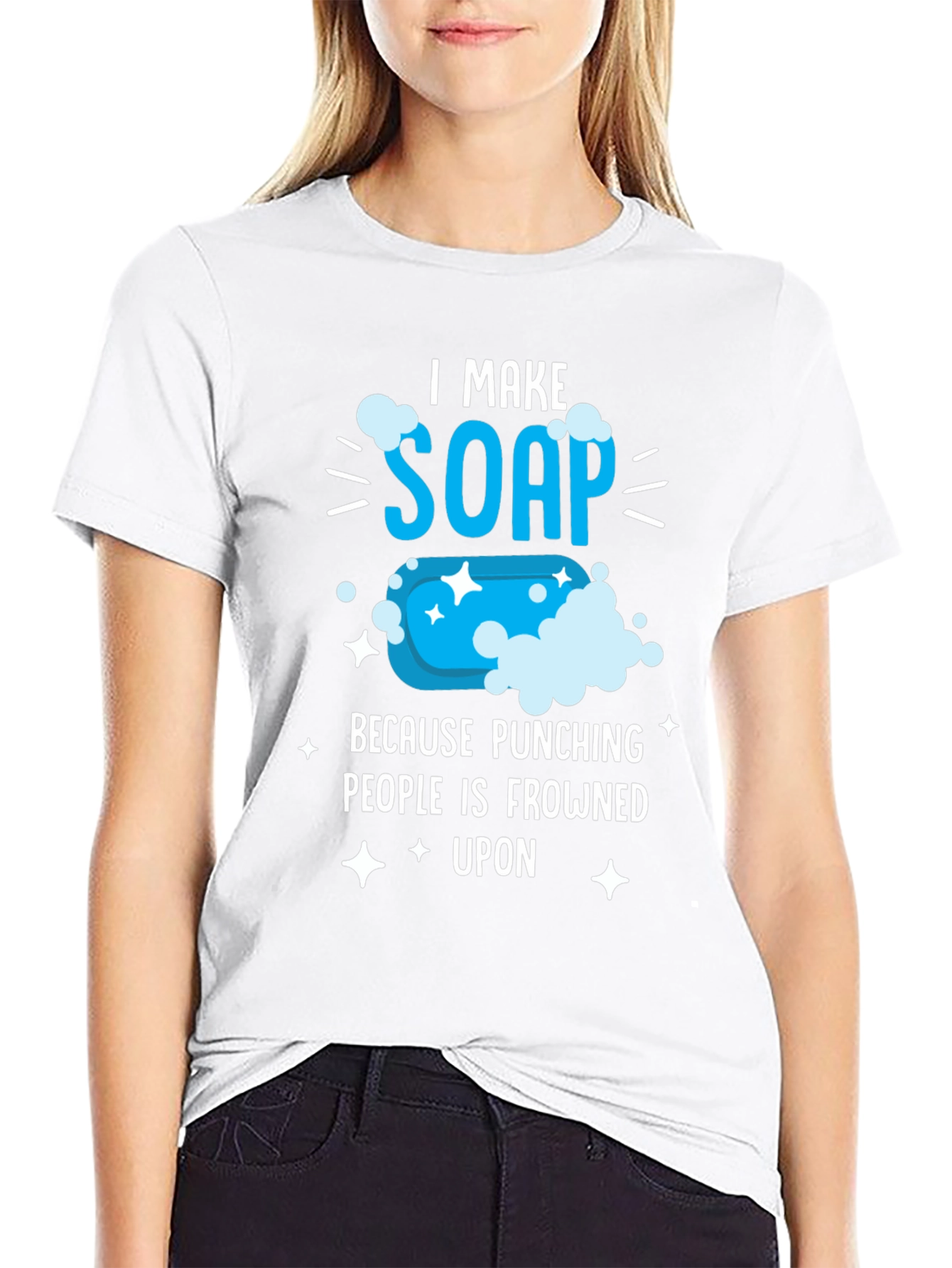 I Make Soap Funny T-Shirt - Novelty Gift