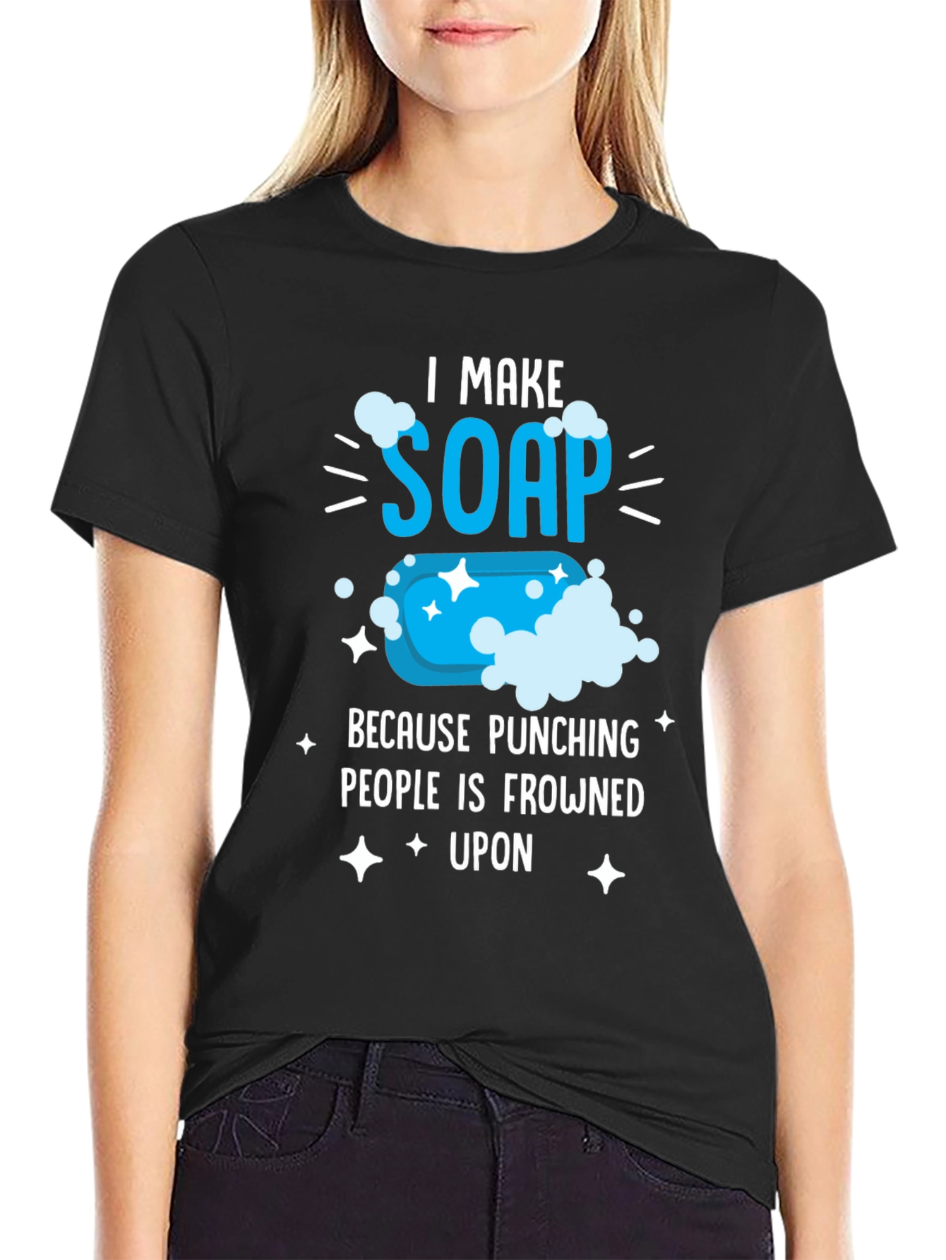 I Make Soap Funny T-Shirt - Novelty Gift