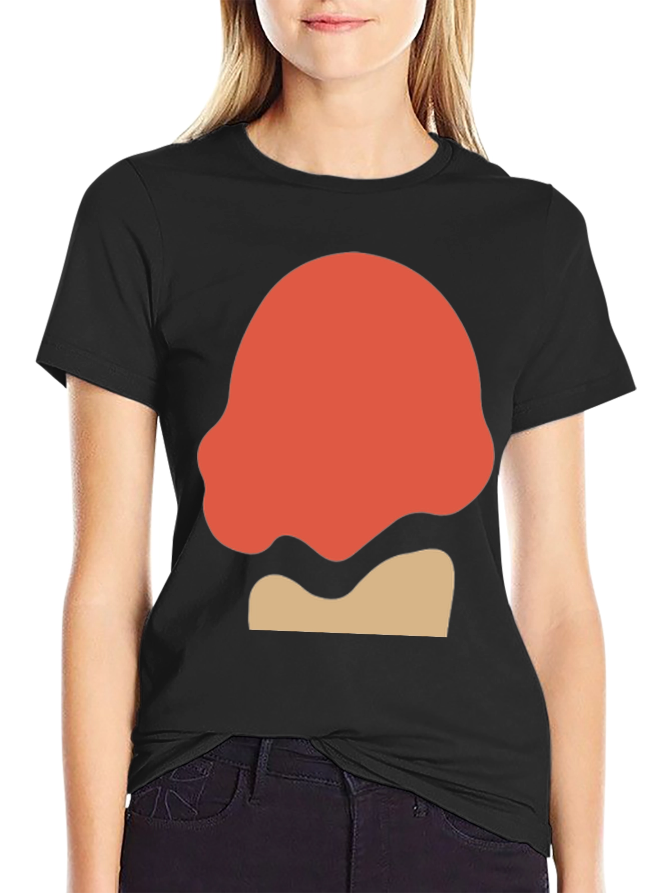 Abstract Graphic Tee - Modern Art Shirt