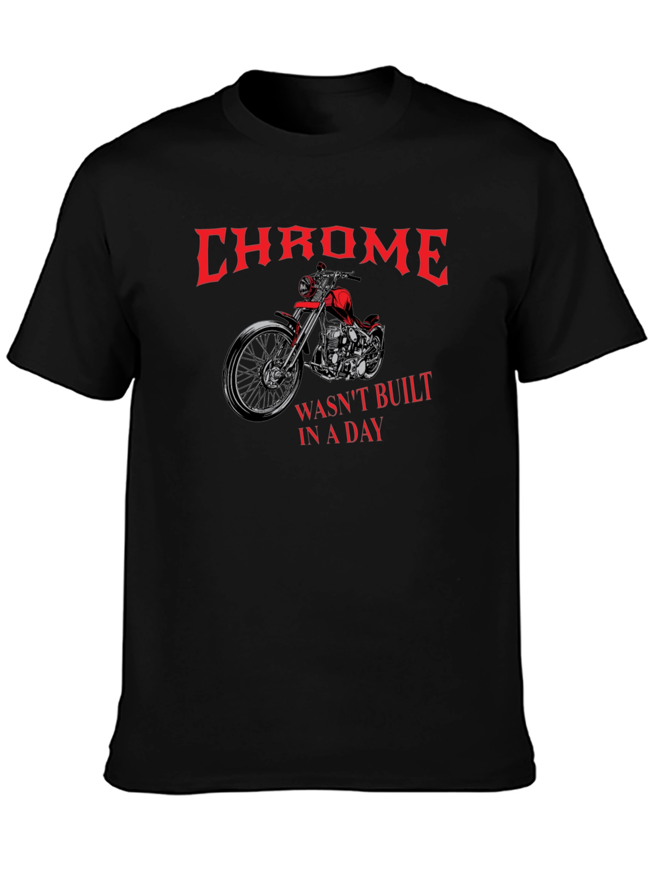 Chrome Motorcycle Graphic Tee