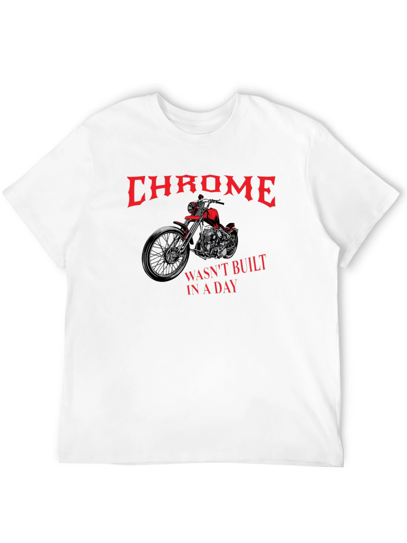 Chrome Motorcycle Graphic Tee