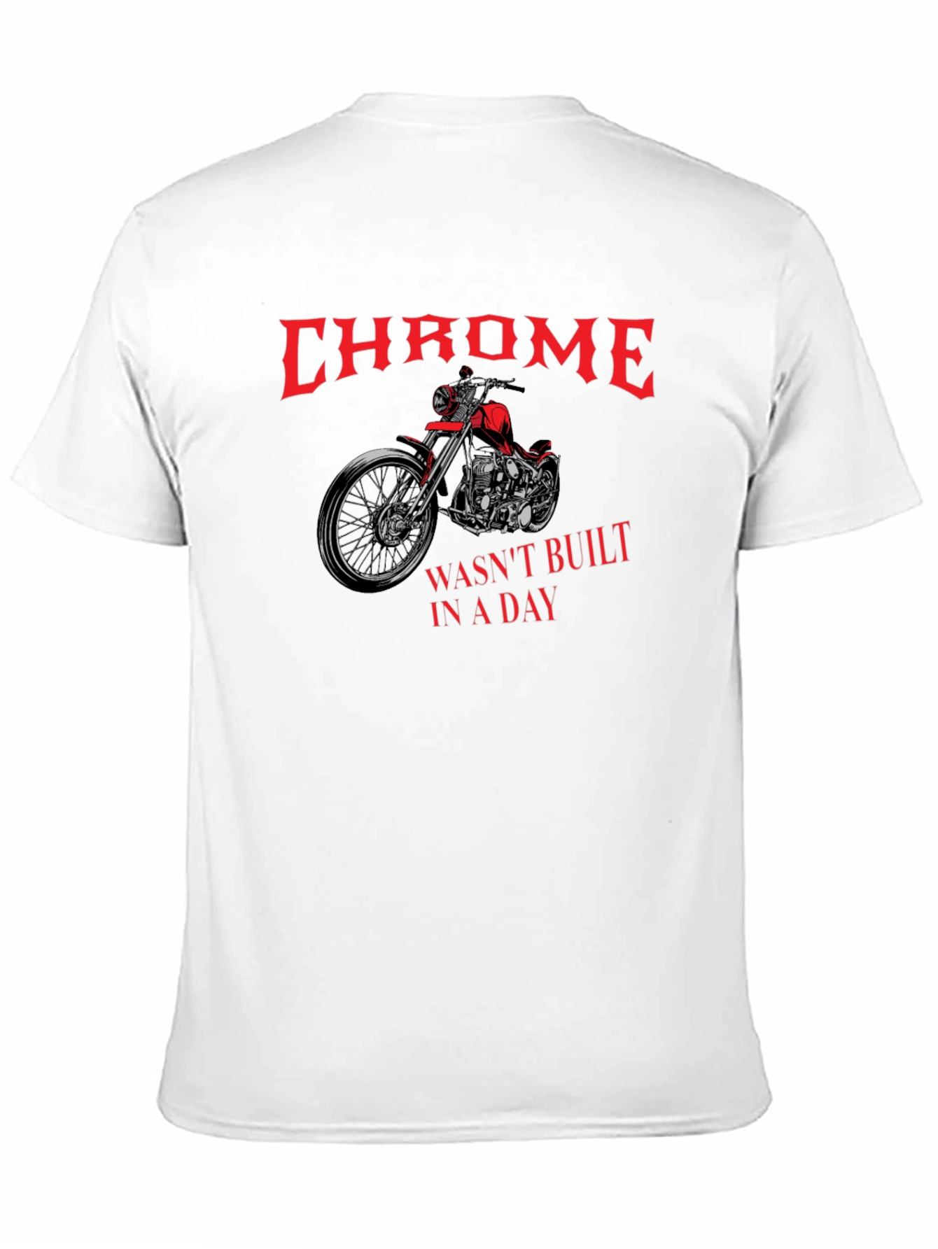 Chrome Motorcycle Graphic Tee