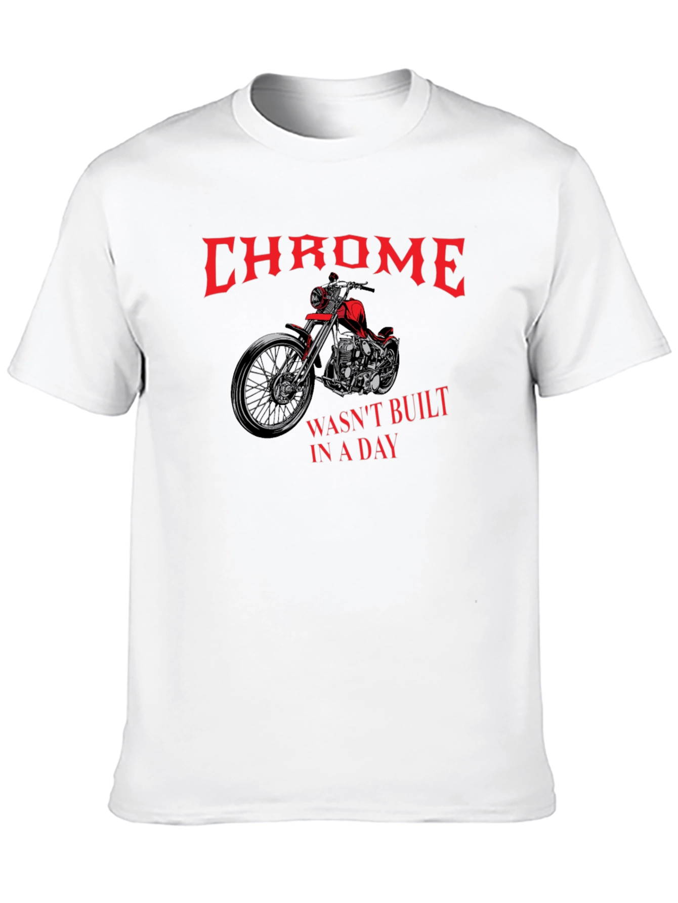 Chrome Motorcycle Graphic Tee