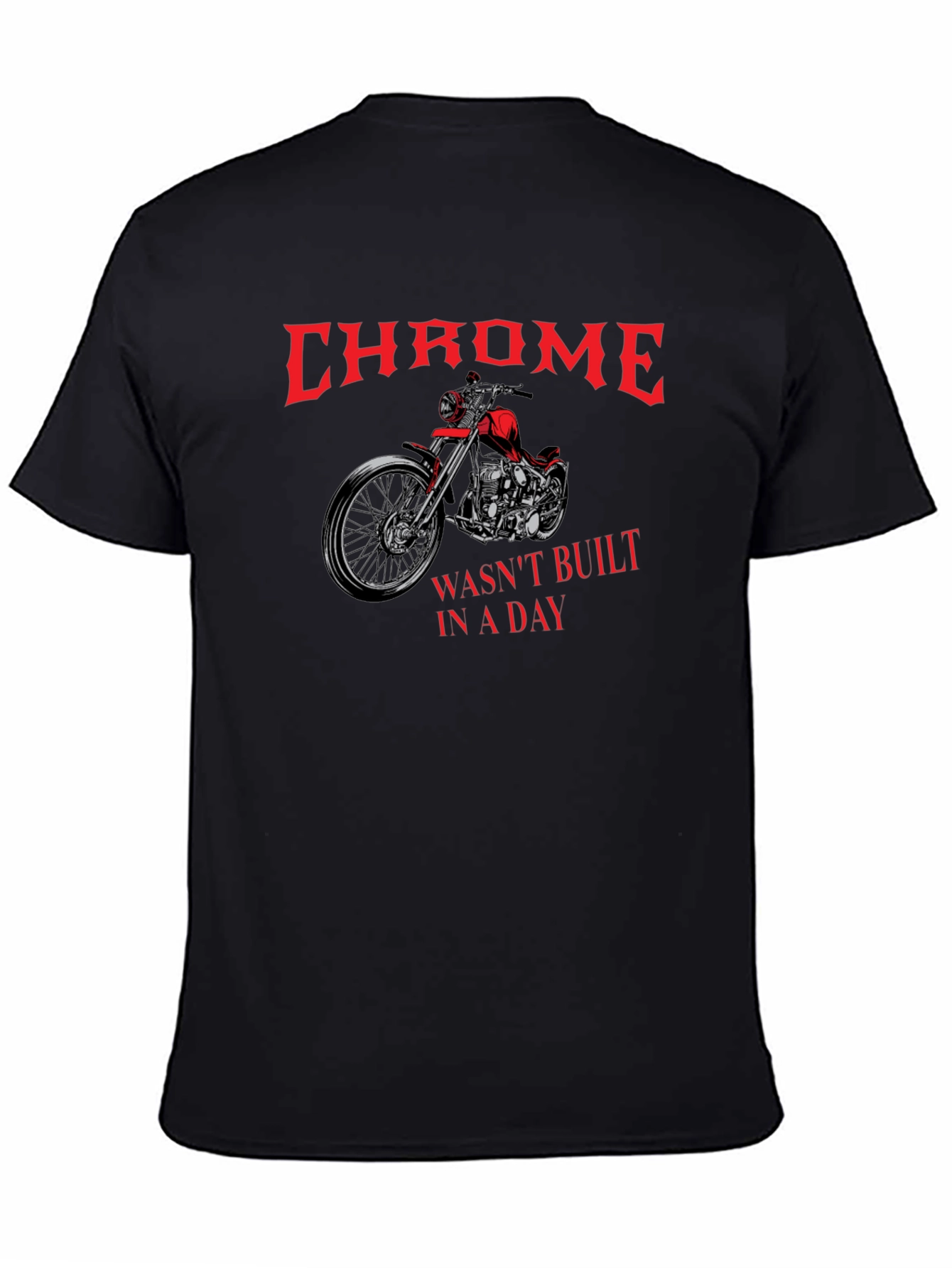 Chrome Motorcycle Graphic Tee